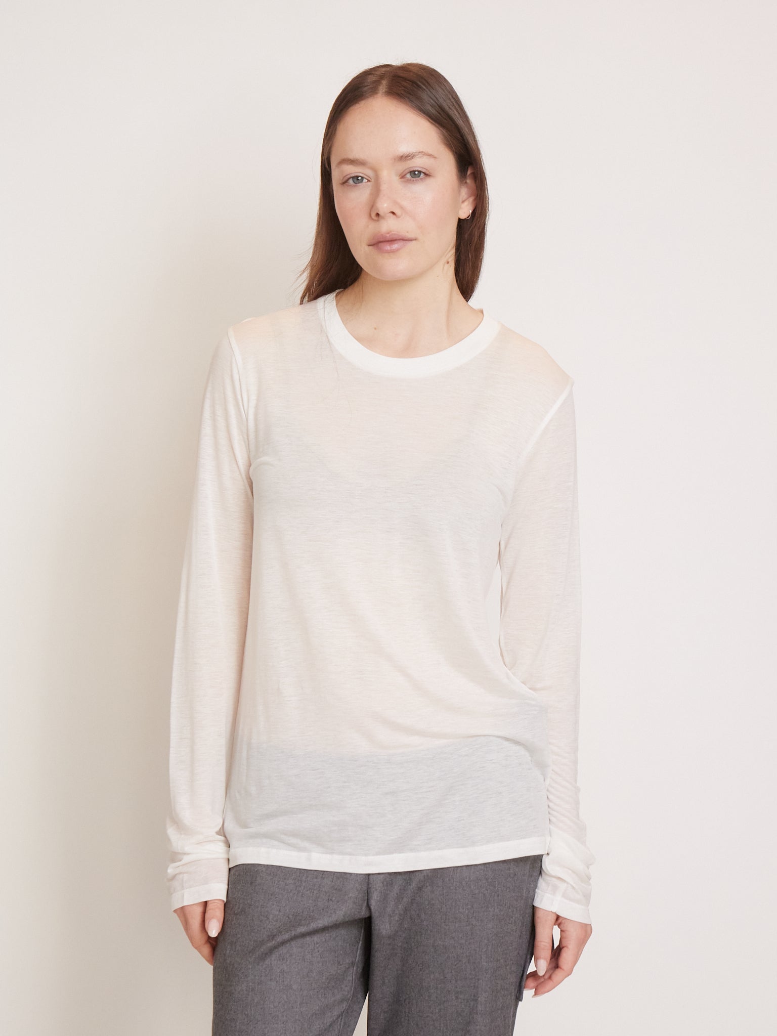 Long Sleeve Tee Undyed