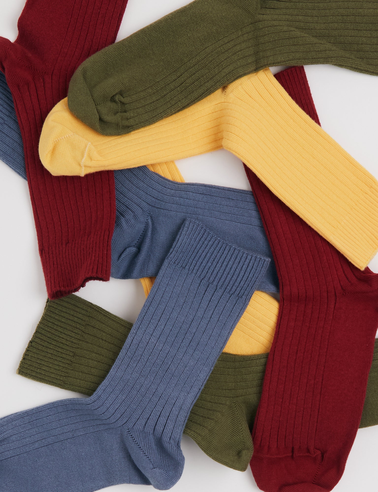 Baserange Rib Overankle Socks, curated by Shop Sommer in San Francisco.