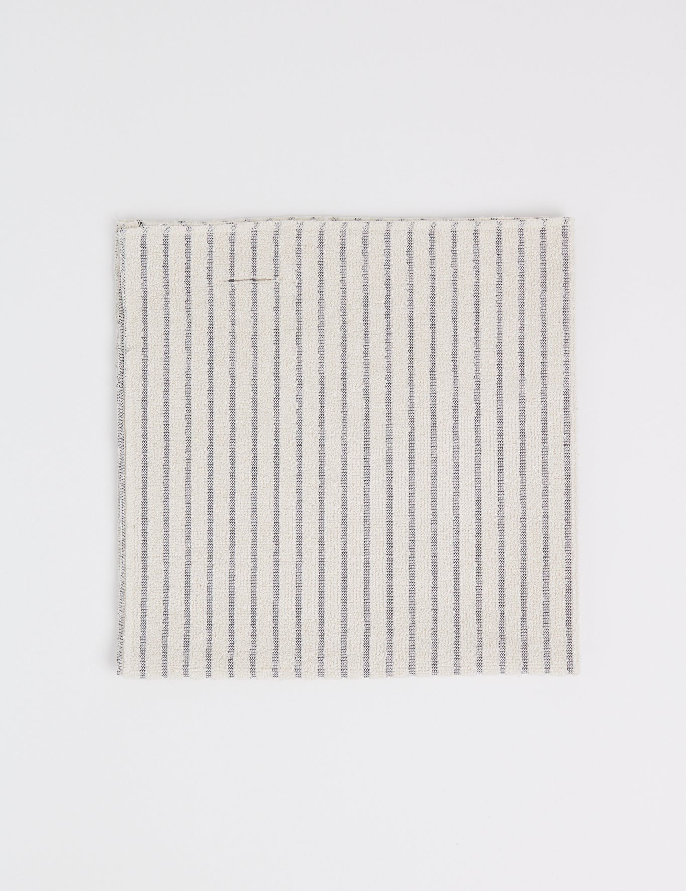 Baserange Terry Hand Towel Black Stripes, curated by Shop Sommer in San Francisco.