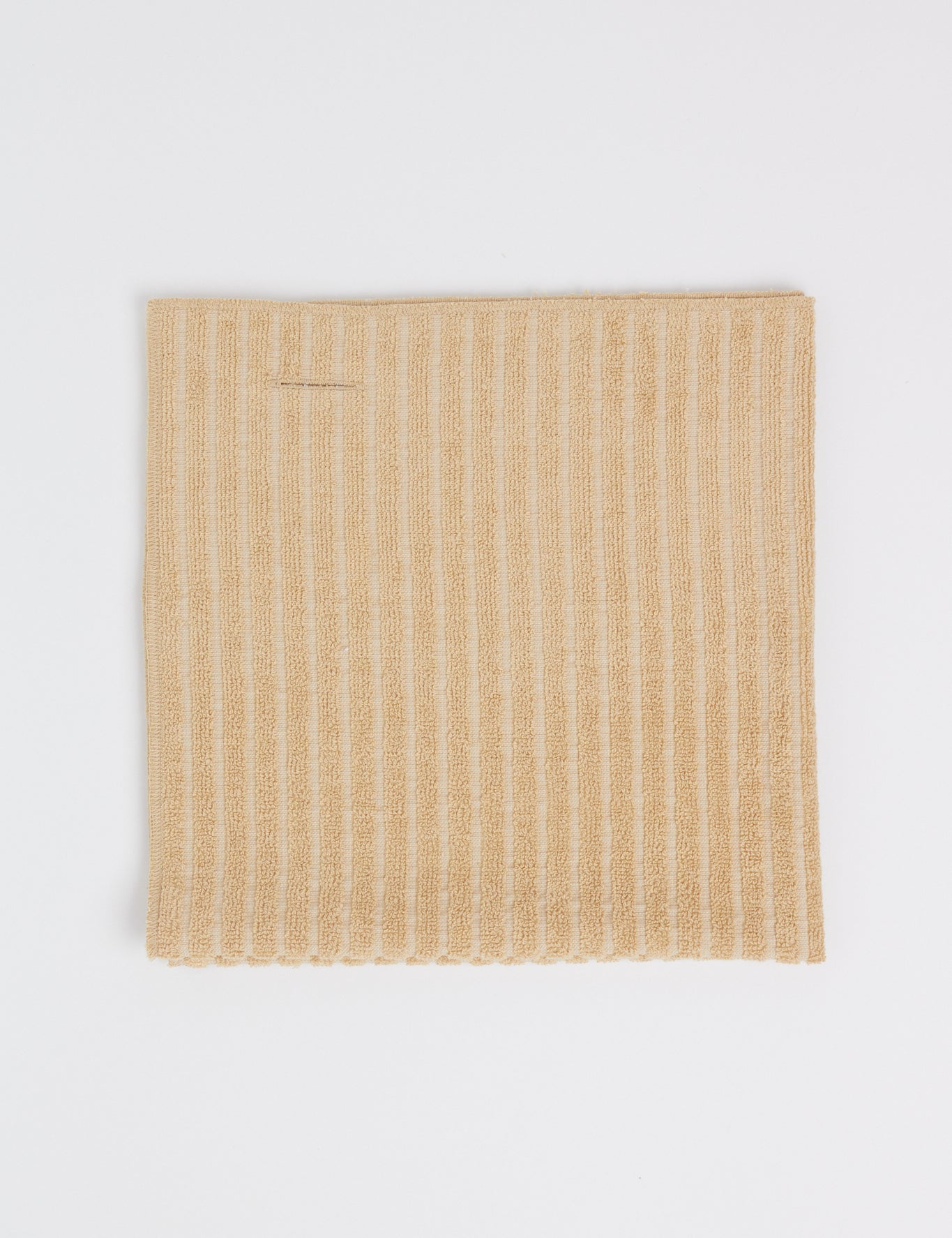 Baserange Terry Hand Towel Ecru Stripes, curated by Shop Sommer in San Francisco.