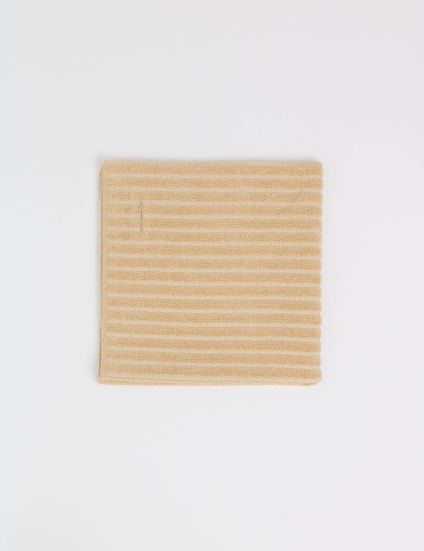 Baserange Terry Wash Cloth Ecru Stripes, curated by Shop Sommer in San Francisco.