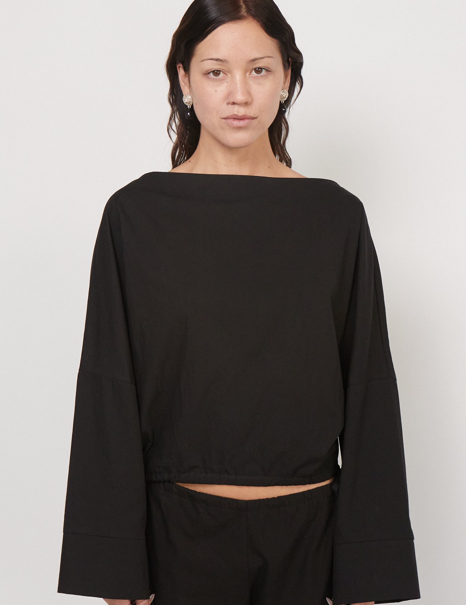 Cuff Top in Black by Brooke Callahan, curated by Shop Sommer in San Francisco