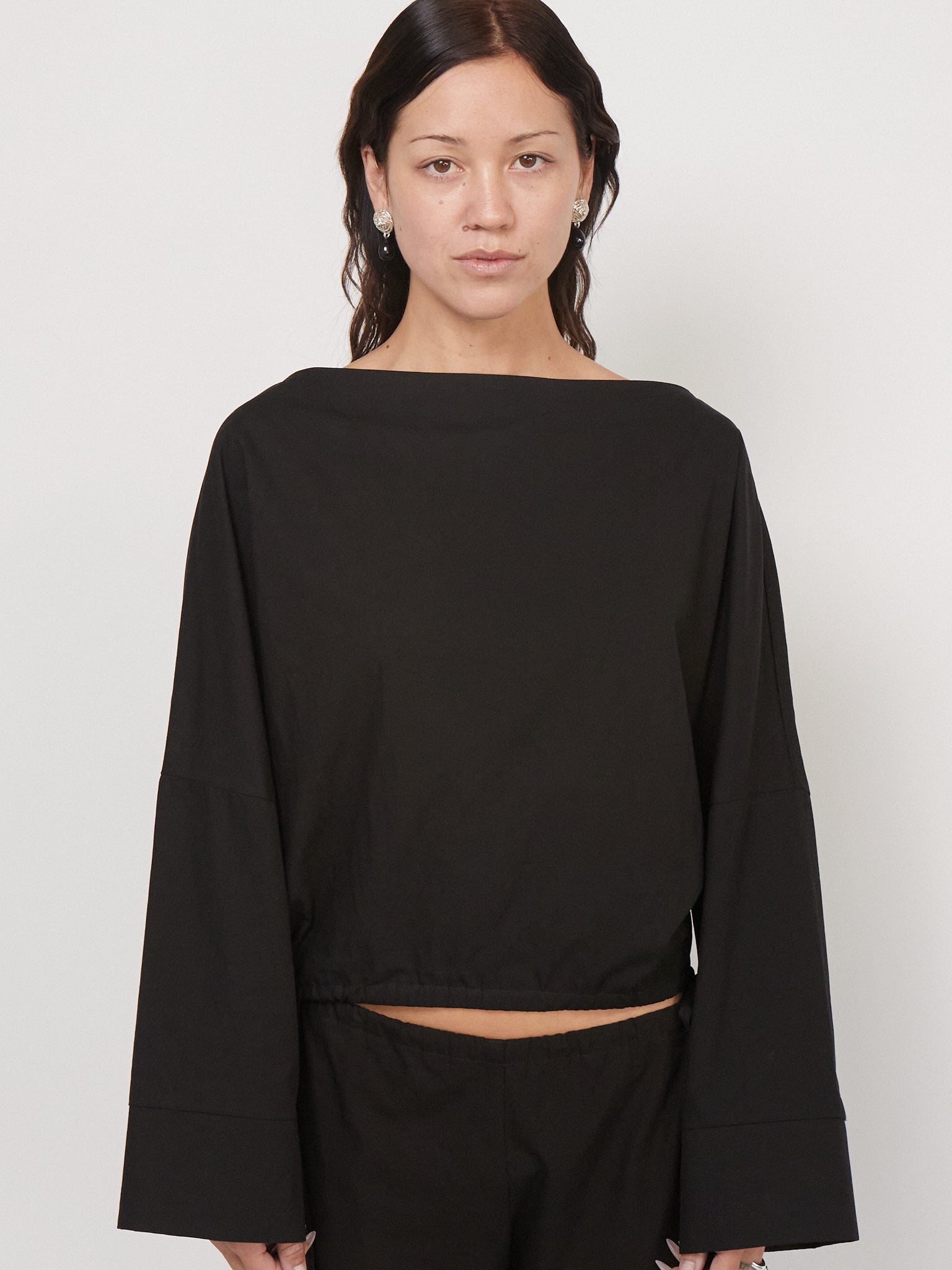 Cuff Top in Black by Brooke Callahan, curated by Shop Sommer in San Francisco