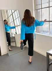 Brooke Callahan Tie Capri in Black, curated by Shop Sommer in San Francisco.