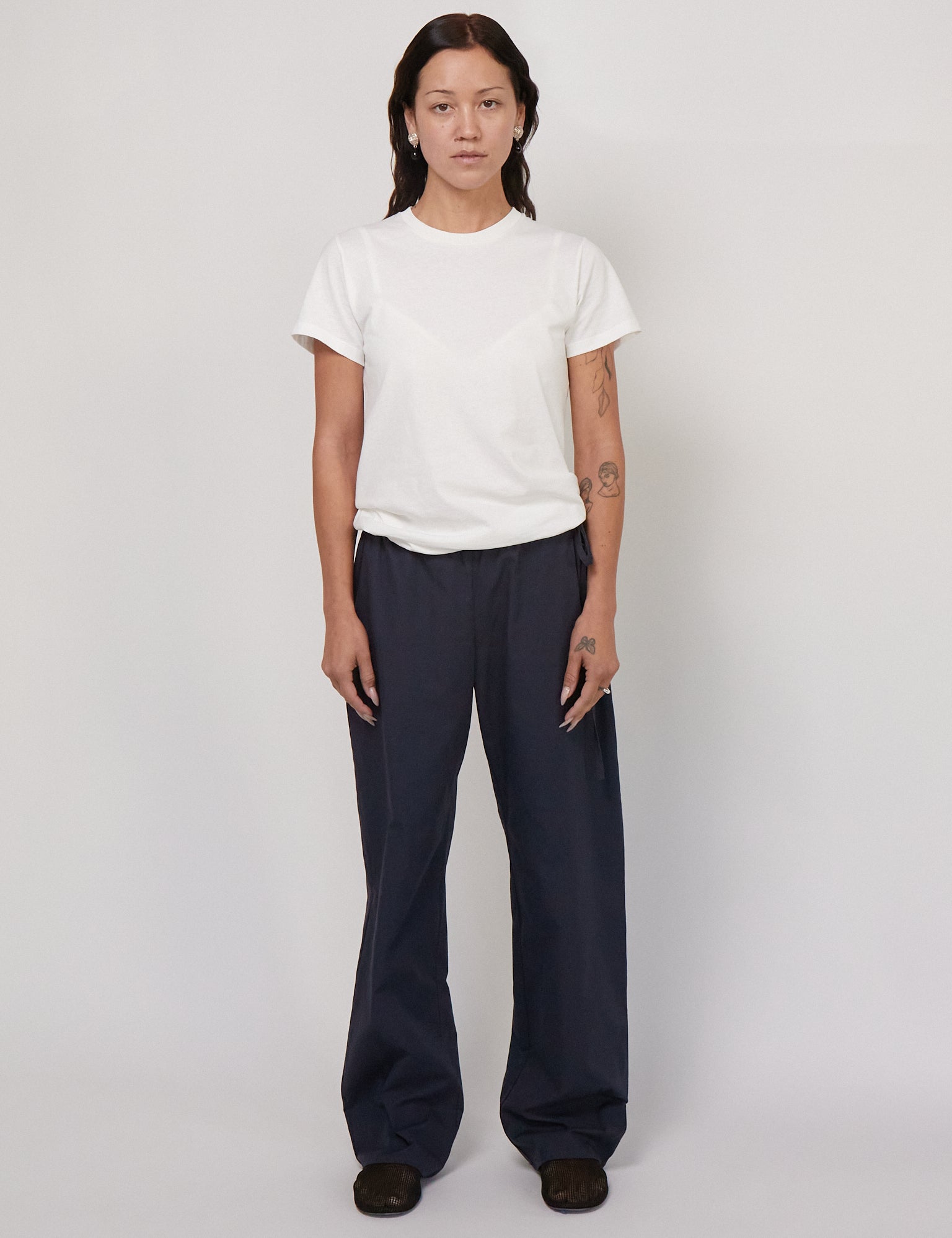 Brooke Callahan Navy Tie Pants, curated by Shop Sommer in San Francisco.