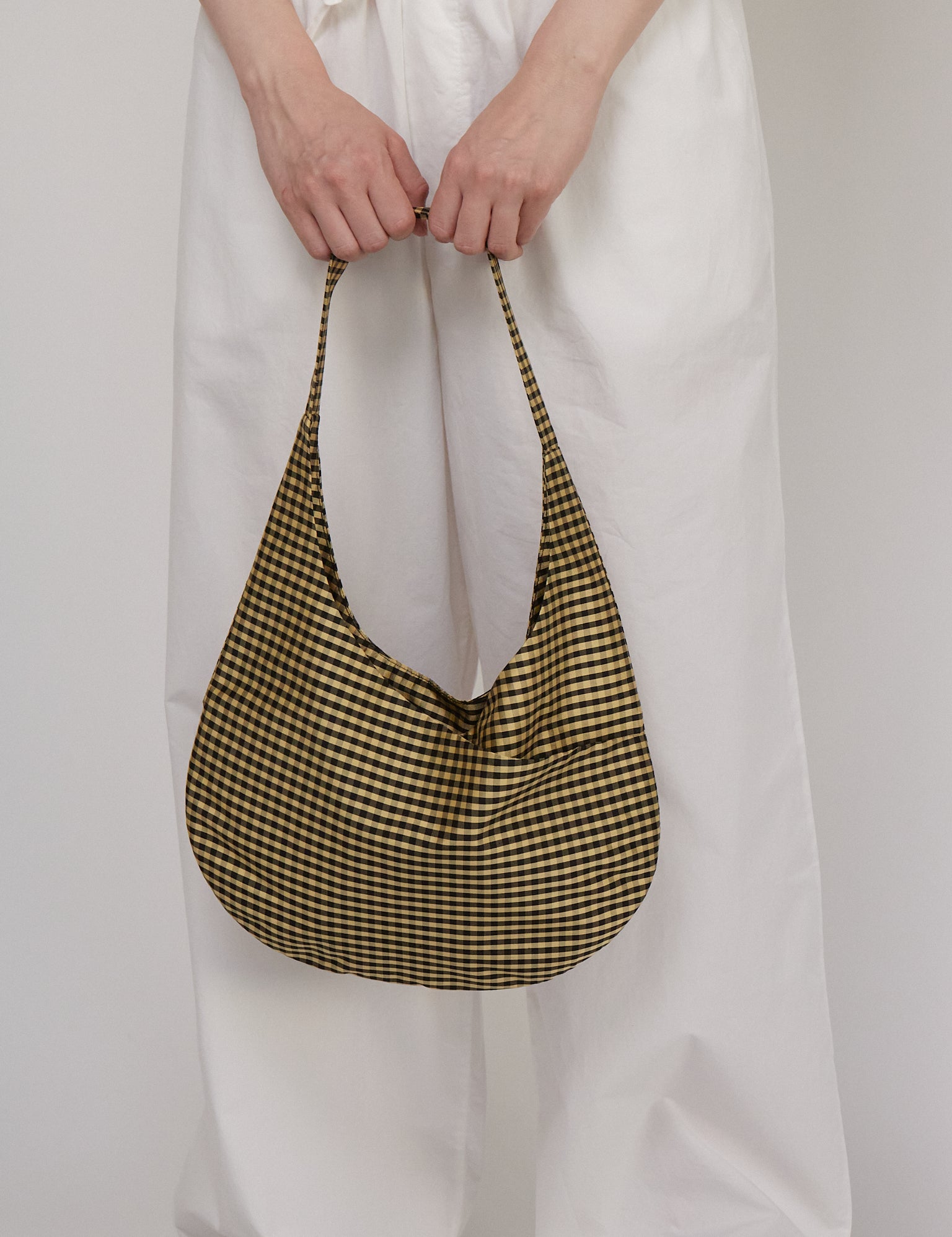 Coming of Age Hobo Mini Bag Gingham, curated by Shop Sommer in San Francisco.