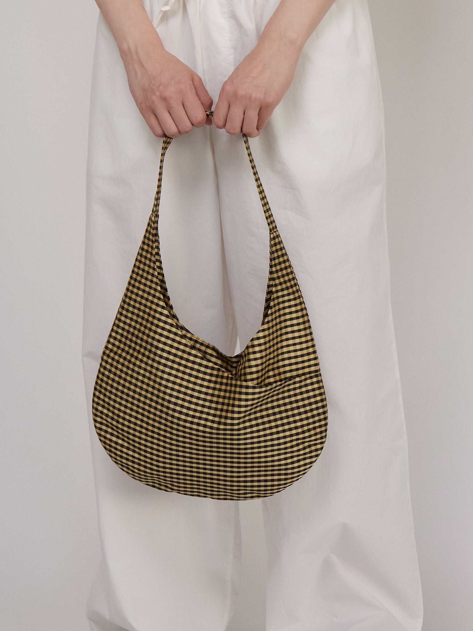 Coming of Age Hobo Mini Bag Gingham, curated by Shop Sommer in San Francisco.