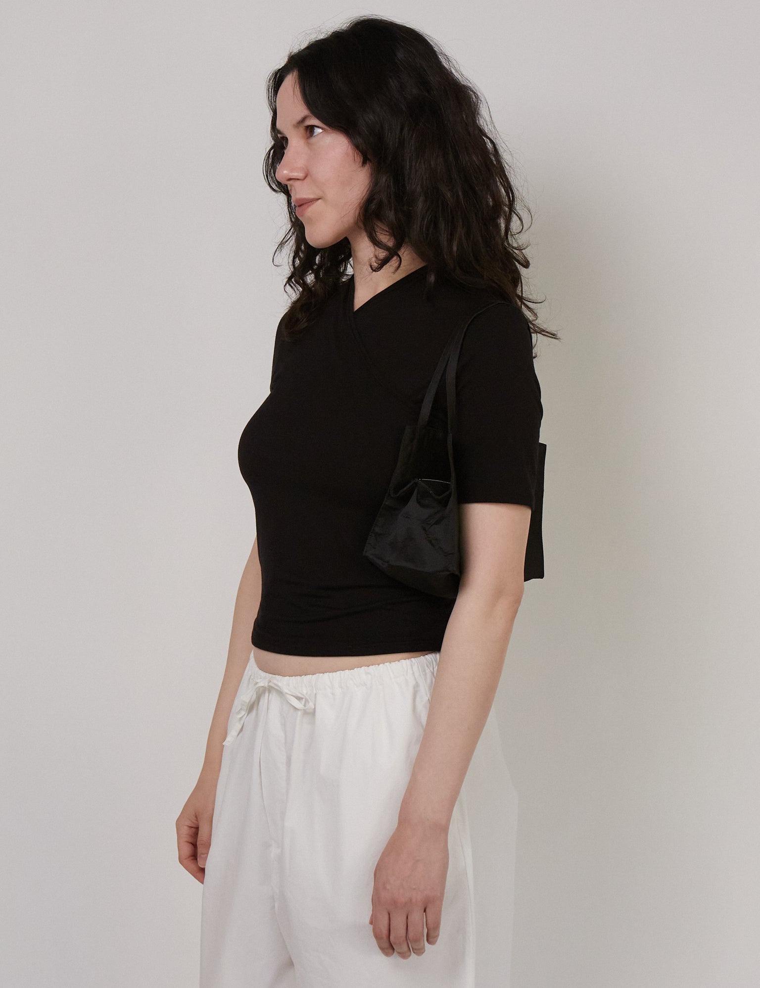 Coming of Age NYC Mini Lady Bag Black Silk Taffeta Shop Sommer San Francisco