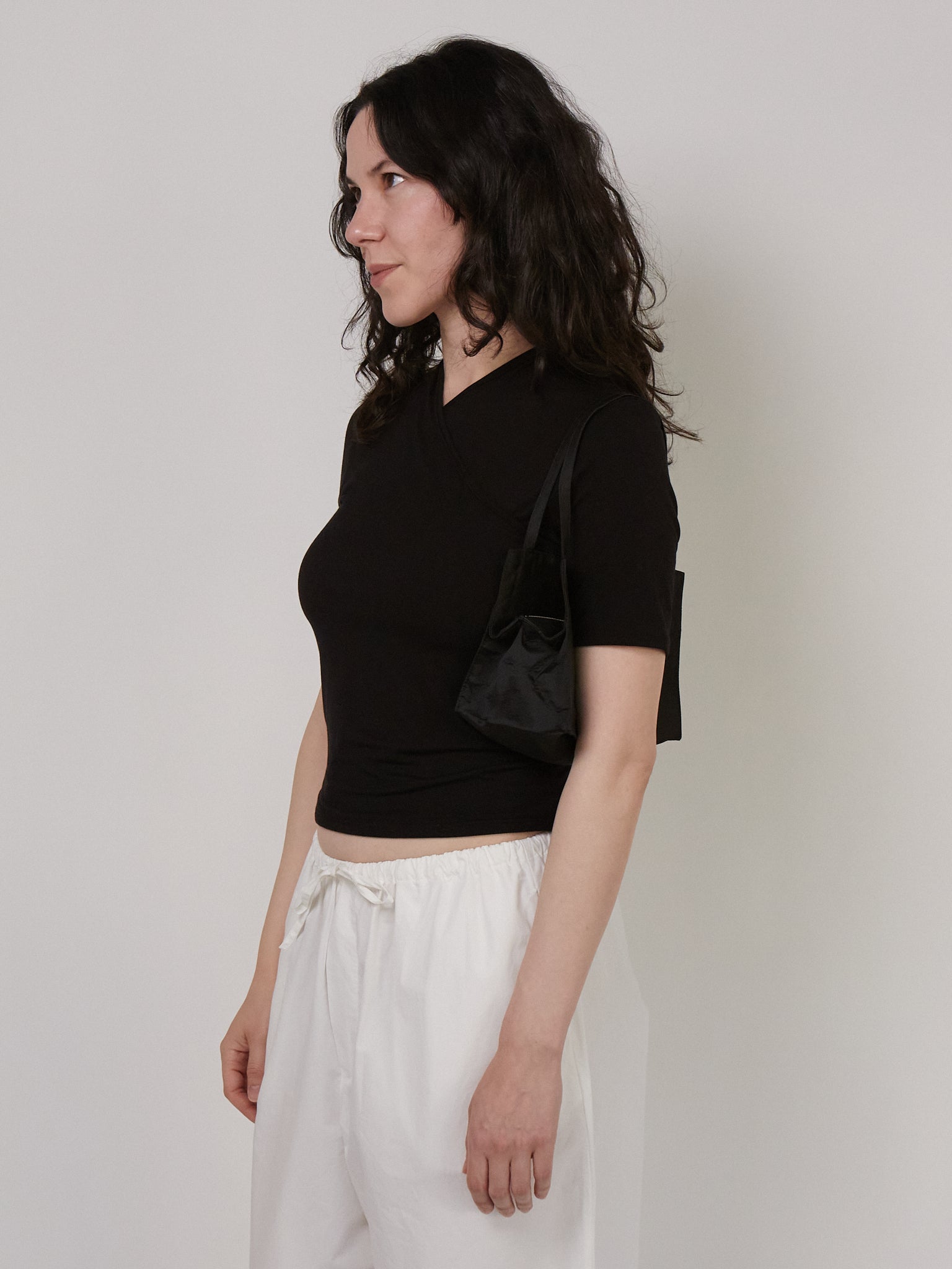 Coming of Age NYC Mini Lady Bag Black Silk Taffeta Shop Sommer San Francisco