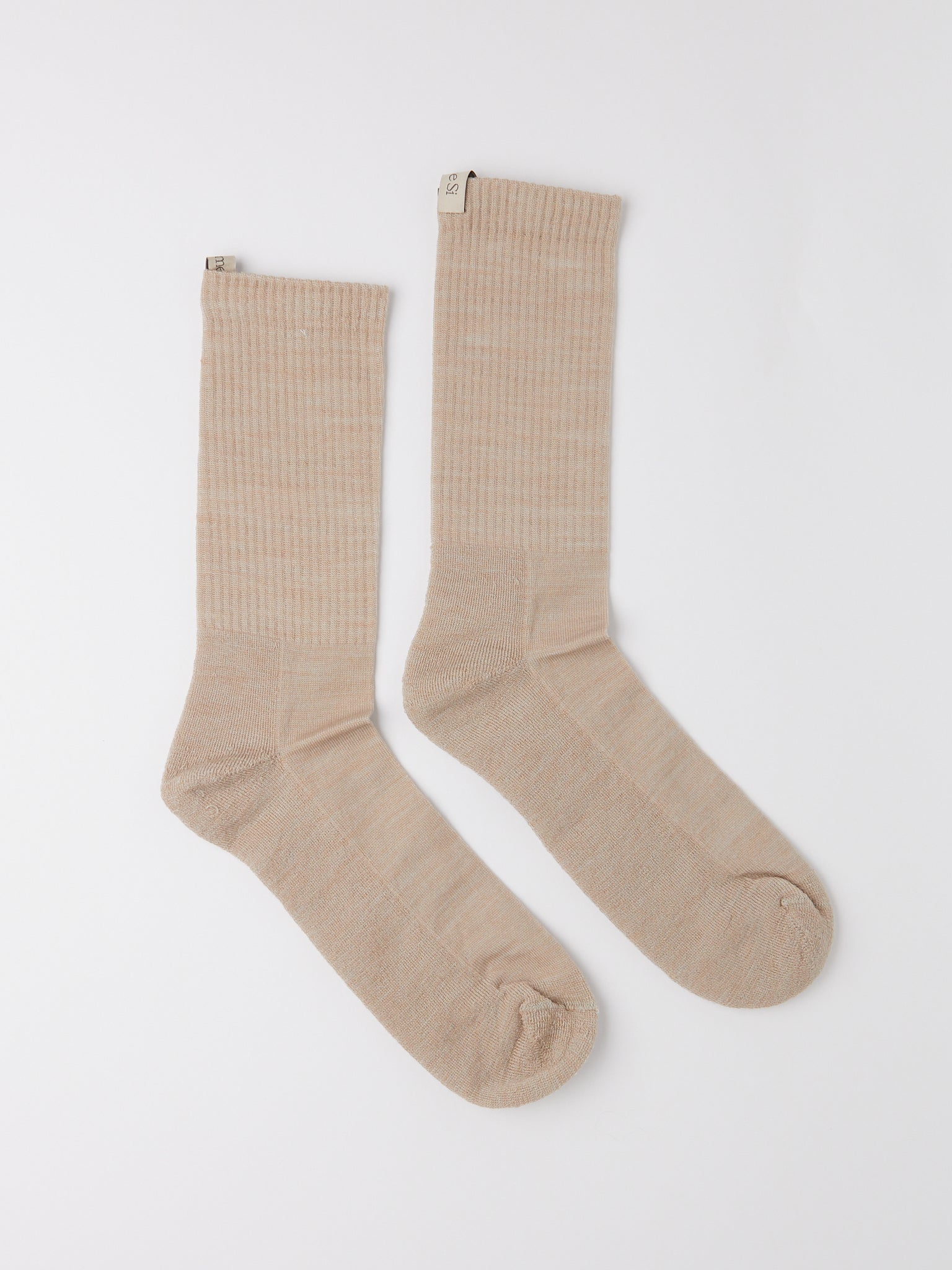 Comme Si Merino Wool Tube Sock Camel, curated by Shop Sommer in San Francisco.