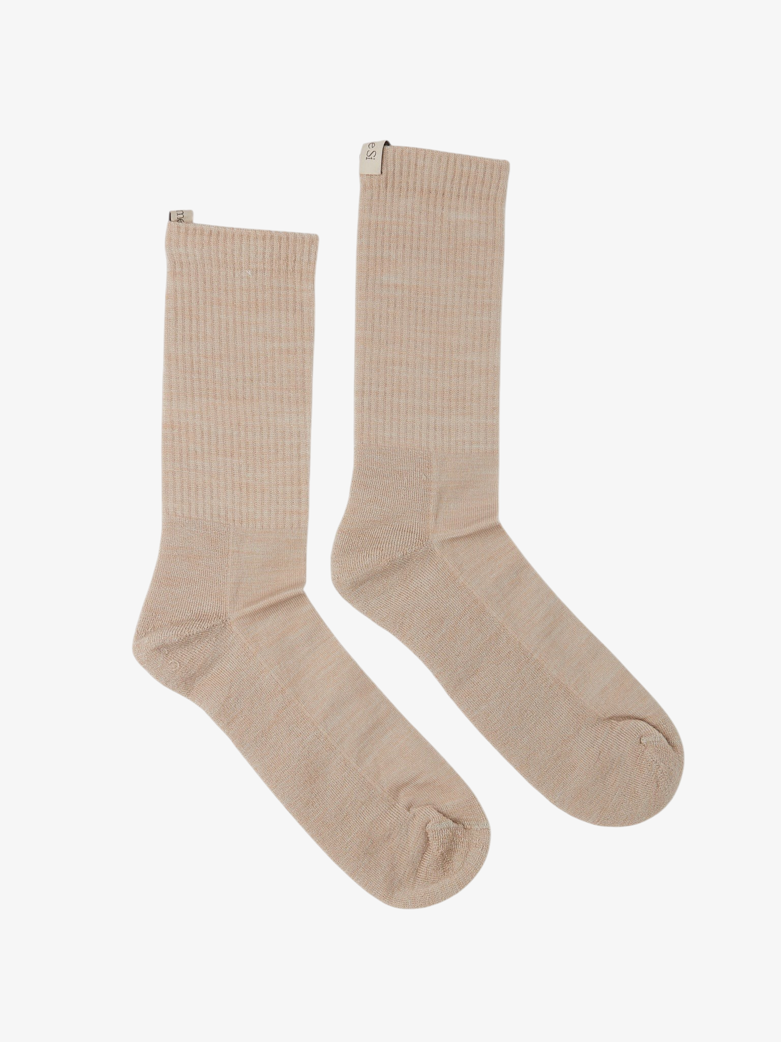 Comme Si Merino Wool Tube Sock Camel, curated by Shop Sommer in San Francisco.