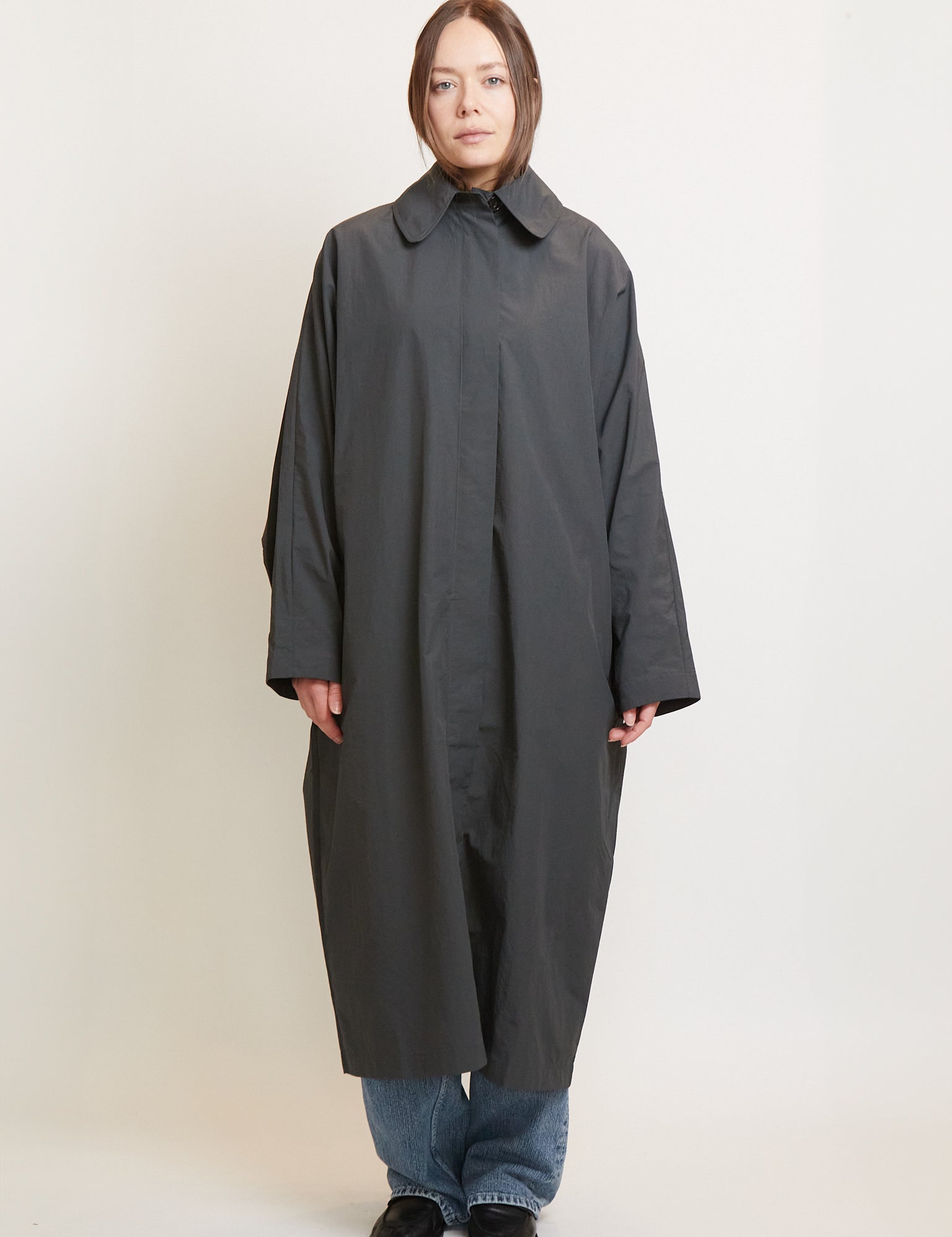 Cordera Batwing Trench Ebony, curated by Shop Sommer in San Francisco.