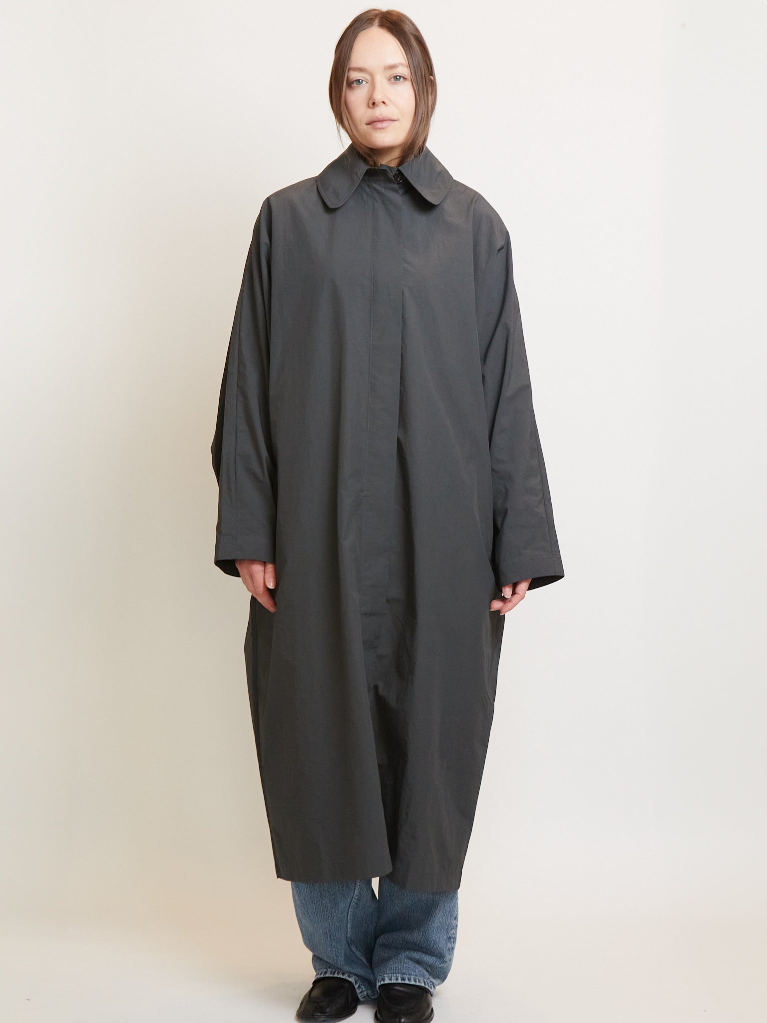 Cordera Batwing Trench Ebony, curated by Shop Sommer in San Francisco.