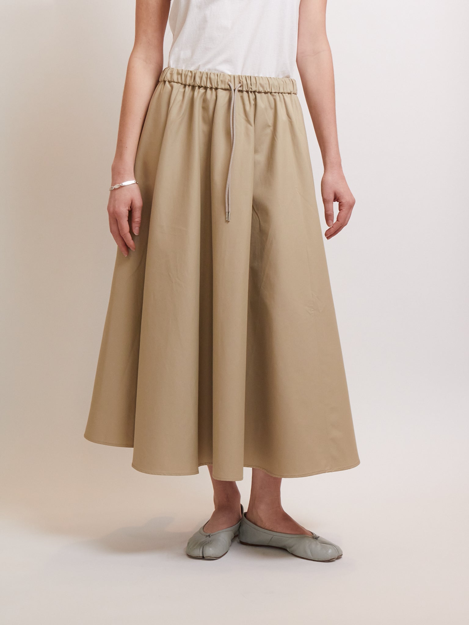 Cordera Technical Skirt Camel, curated by Shop Sommer in San Francisco.
