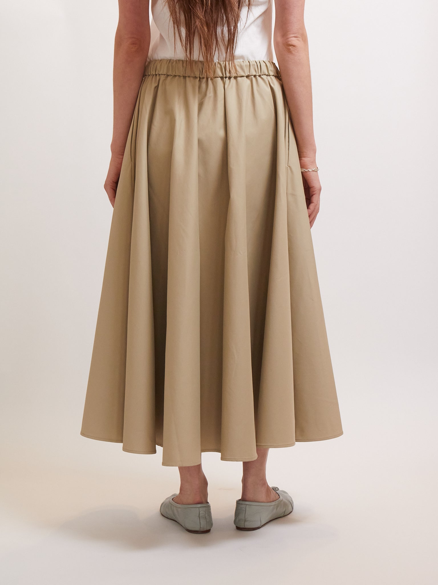 Cordera Technical Skirt Camel, curated by Shop Sommer in San Francisco.