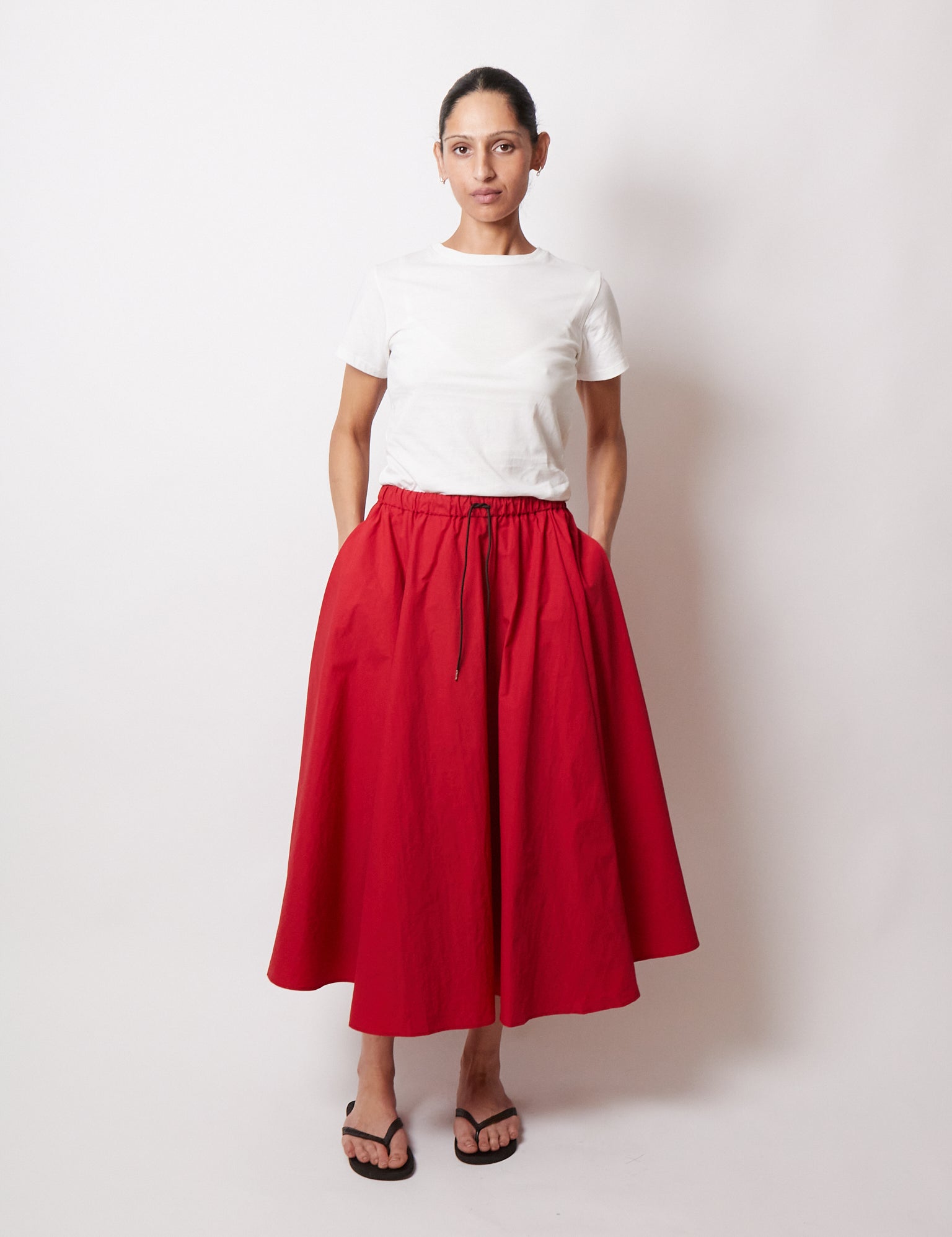 Cordera Technical Skirt Red , curated by Shop Sommer San Francisco
