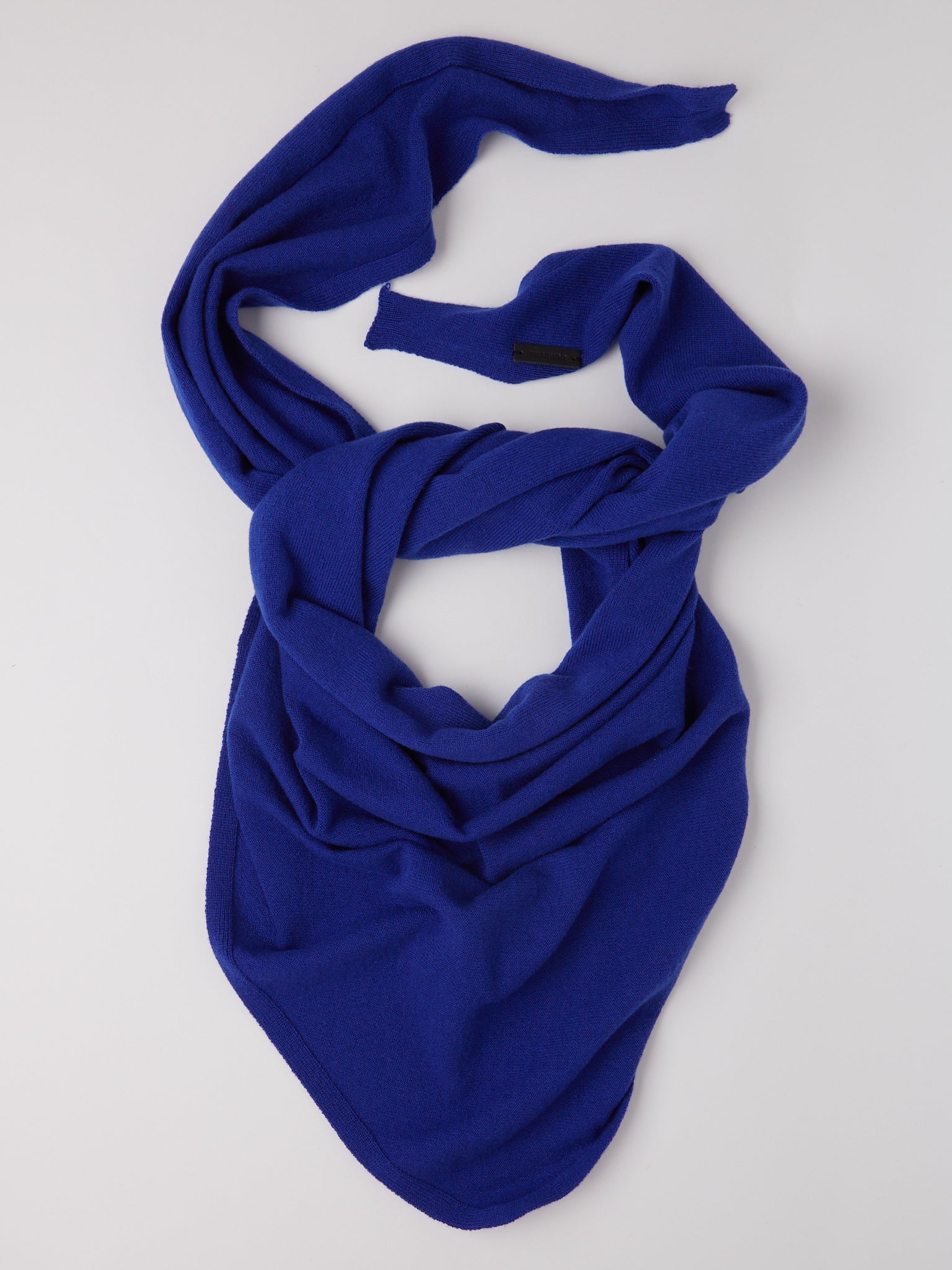 Cashmere Bandana in Klein Blue by Cordera, curated by Shop Sommer in San Francisco. 