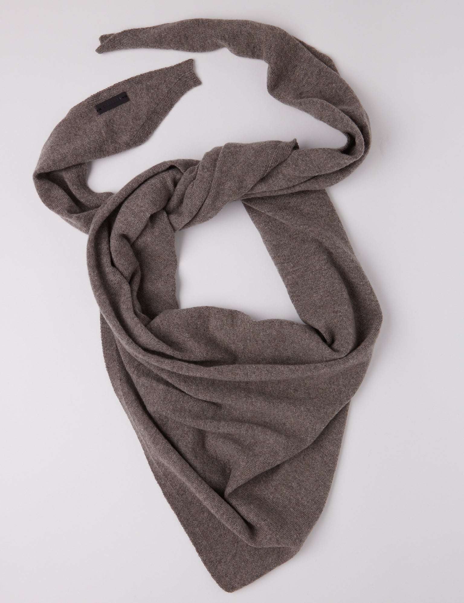 Cordera Cashmere Bandana in Taupe, Curated by Shop Sommer in San Francisco. 