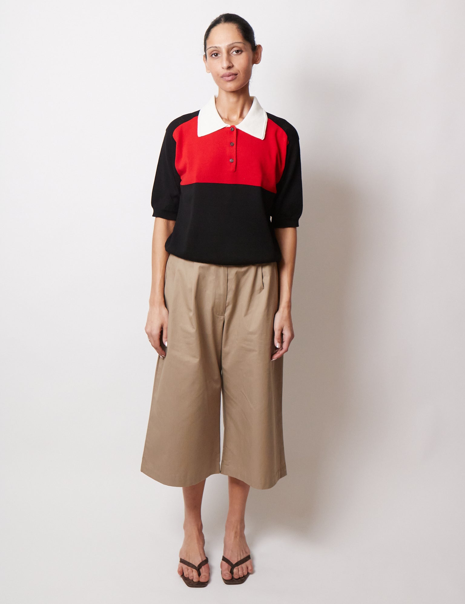 Cordera Cotton Capri Pants Camel , curated by Shop Sommer San Francisco