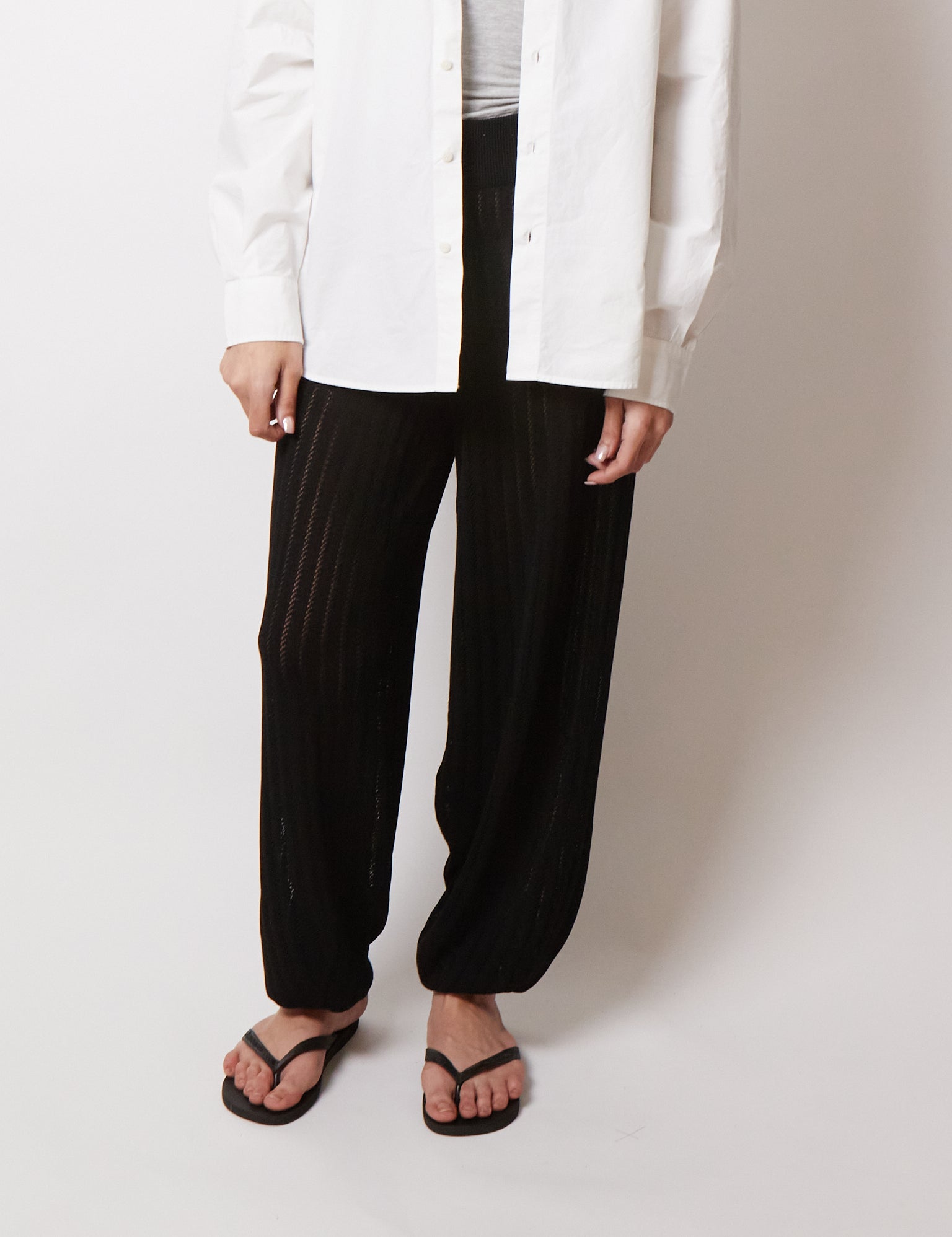 Cordera Knit Pants Black , curated by Shop Sommer San Francisco