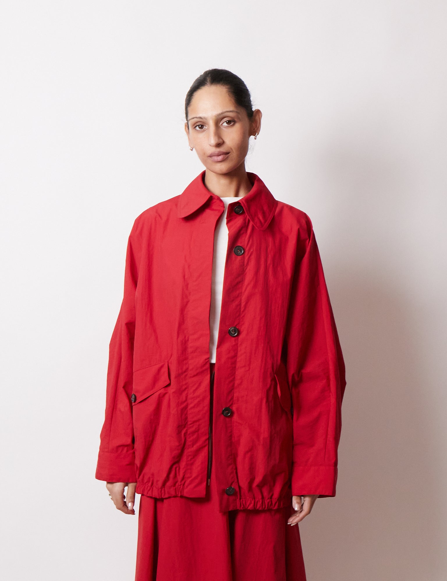 Cordera Batwing Jacket Red , curated by Shop Sommer San Francisco