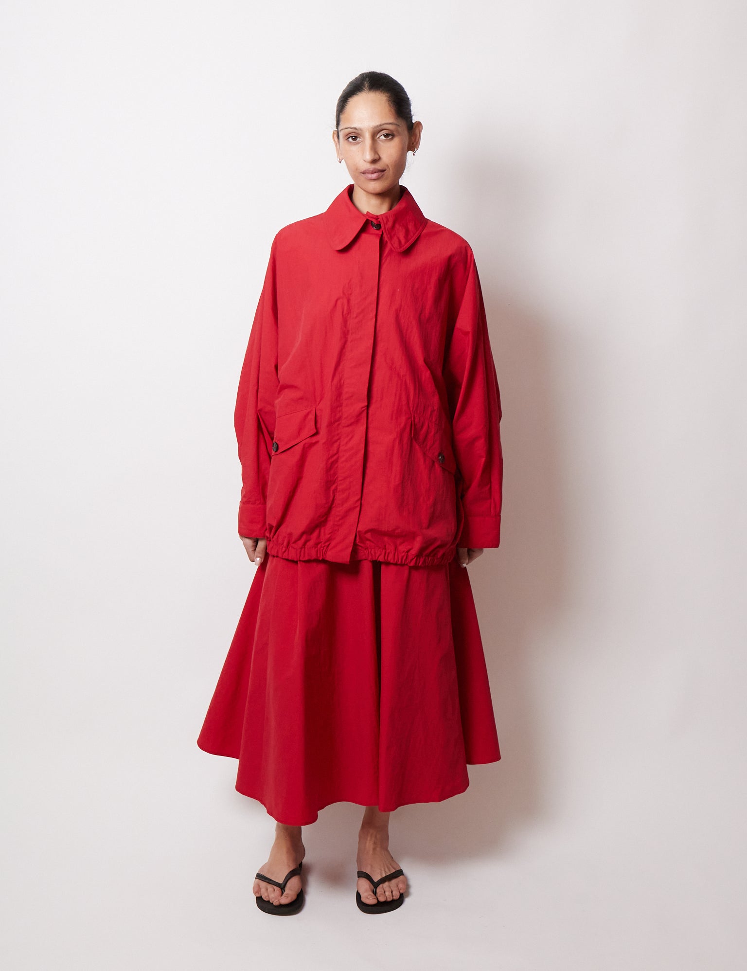 Cordera Batwing Jacket Red , curated by Shop Sommer San Francisco