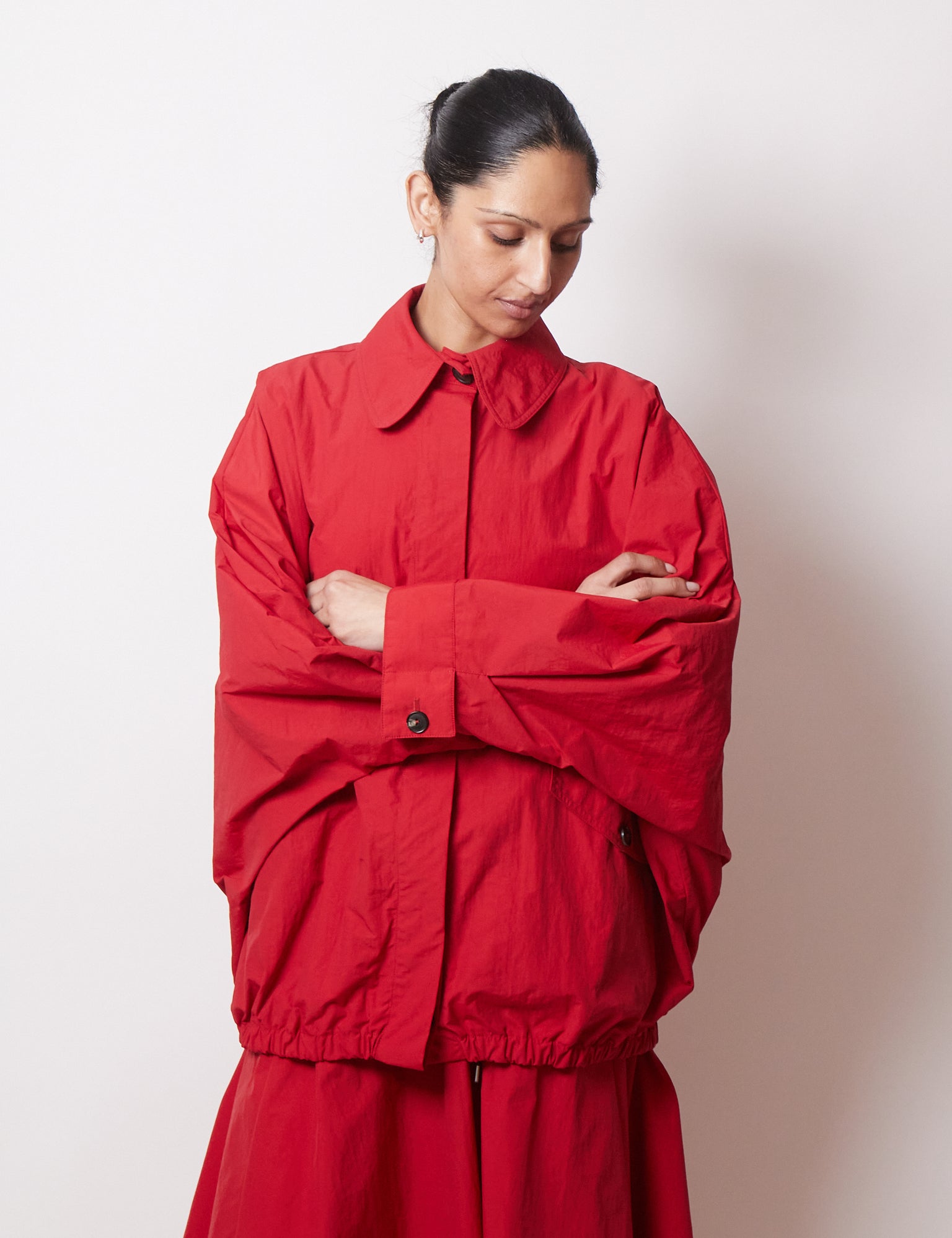 Cordera Batwing Jacket Red , curated by Shop Sommer San Francisco