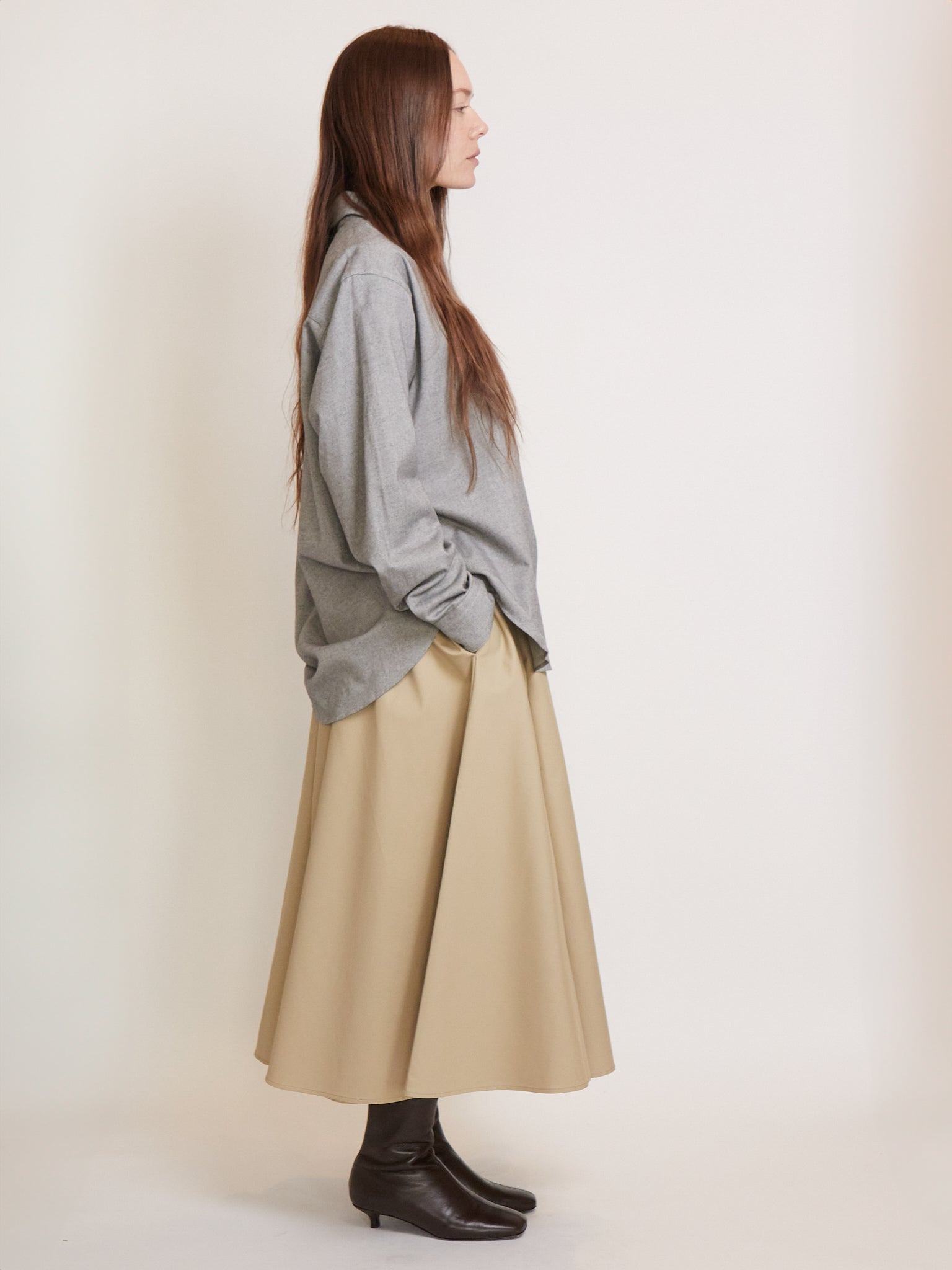 Technical Skirt Camel