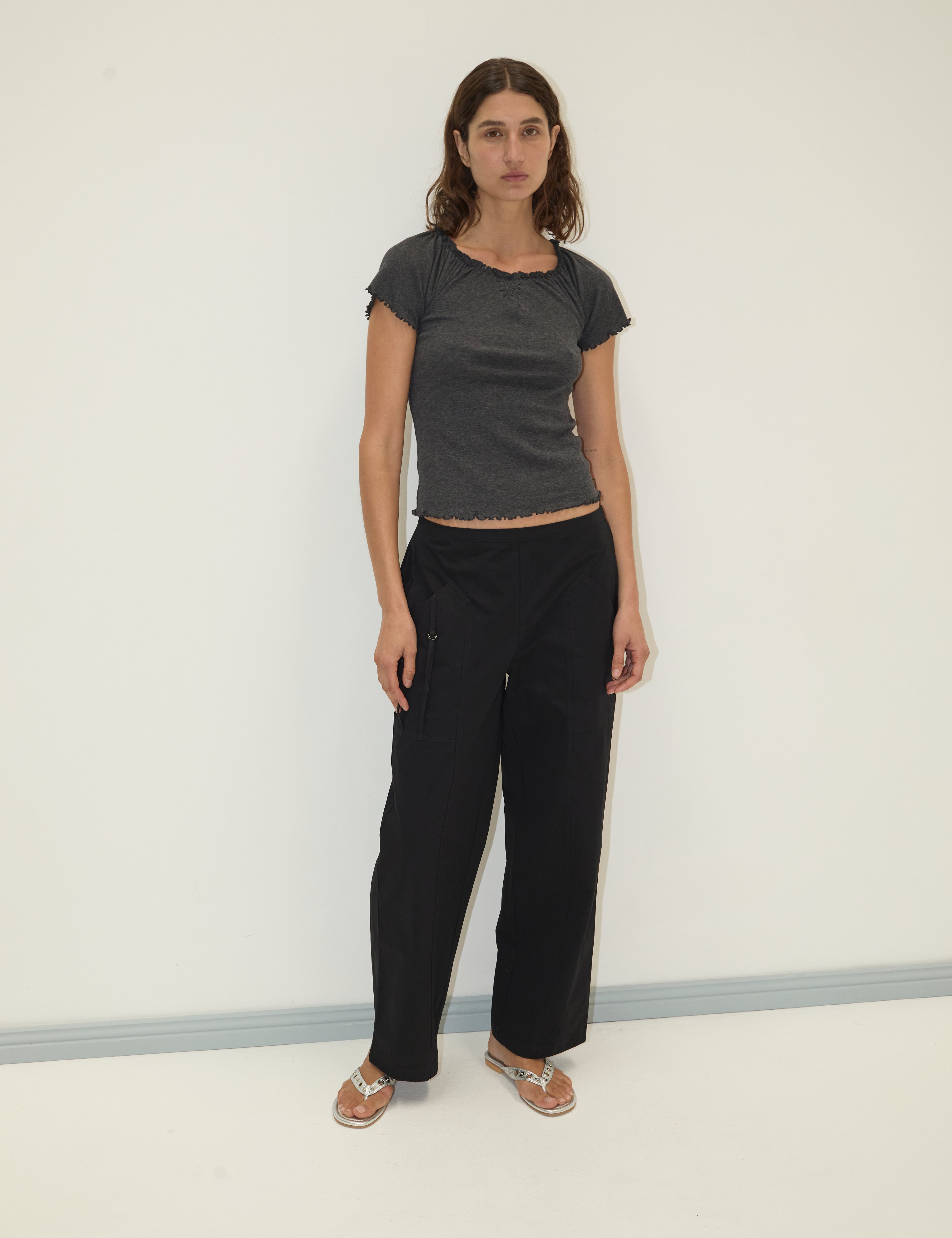 Deiji Studios Adjust Pocket Pant Black, curated by Shop Sommer in San Francisco.