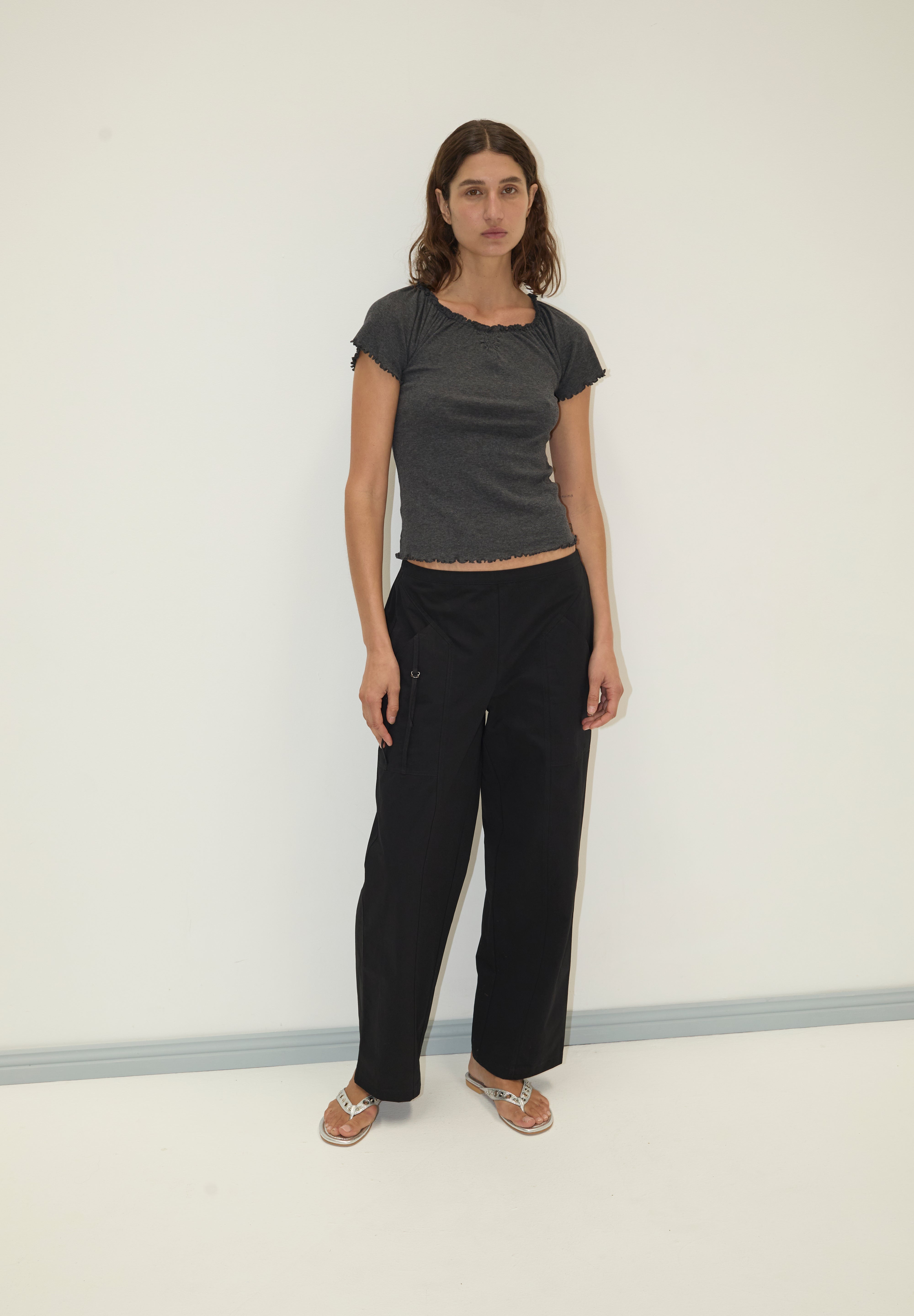 Deiji Studios Adjust Pocket Pant Black, curated by Shop Sommer in San Francisco.