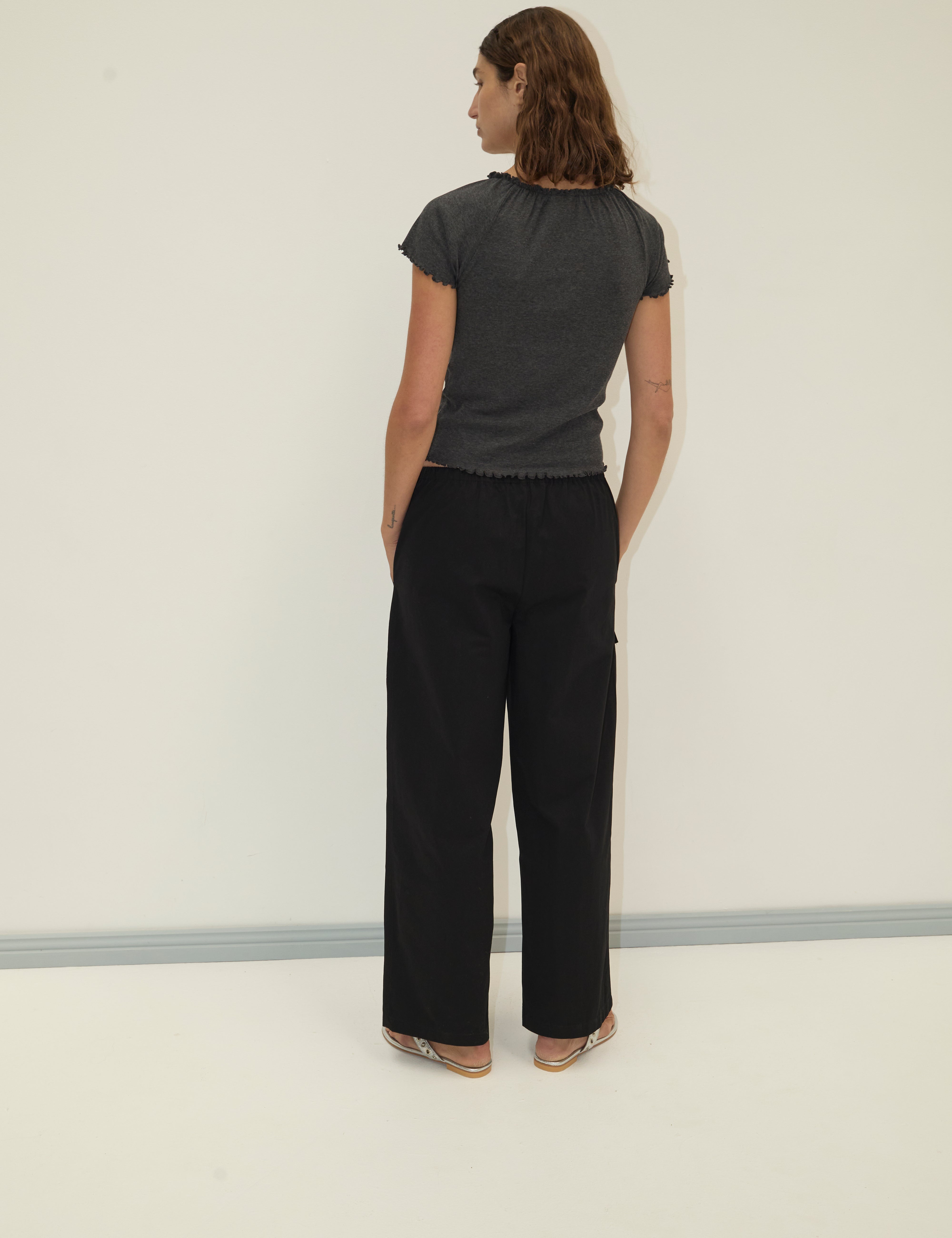 Deiji Studios Adjust Pocket Pant Black, curated by Shop Sommer in San Francisco.