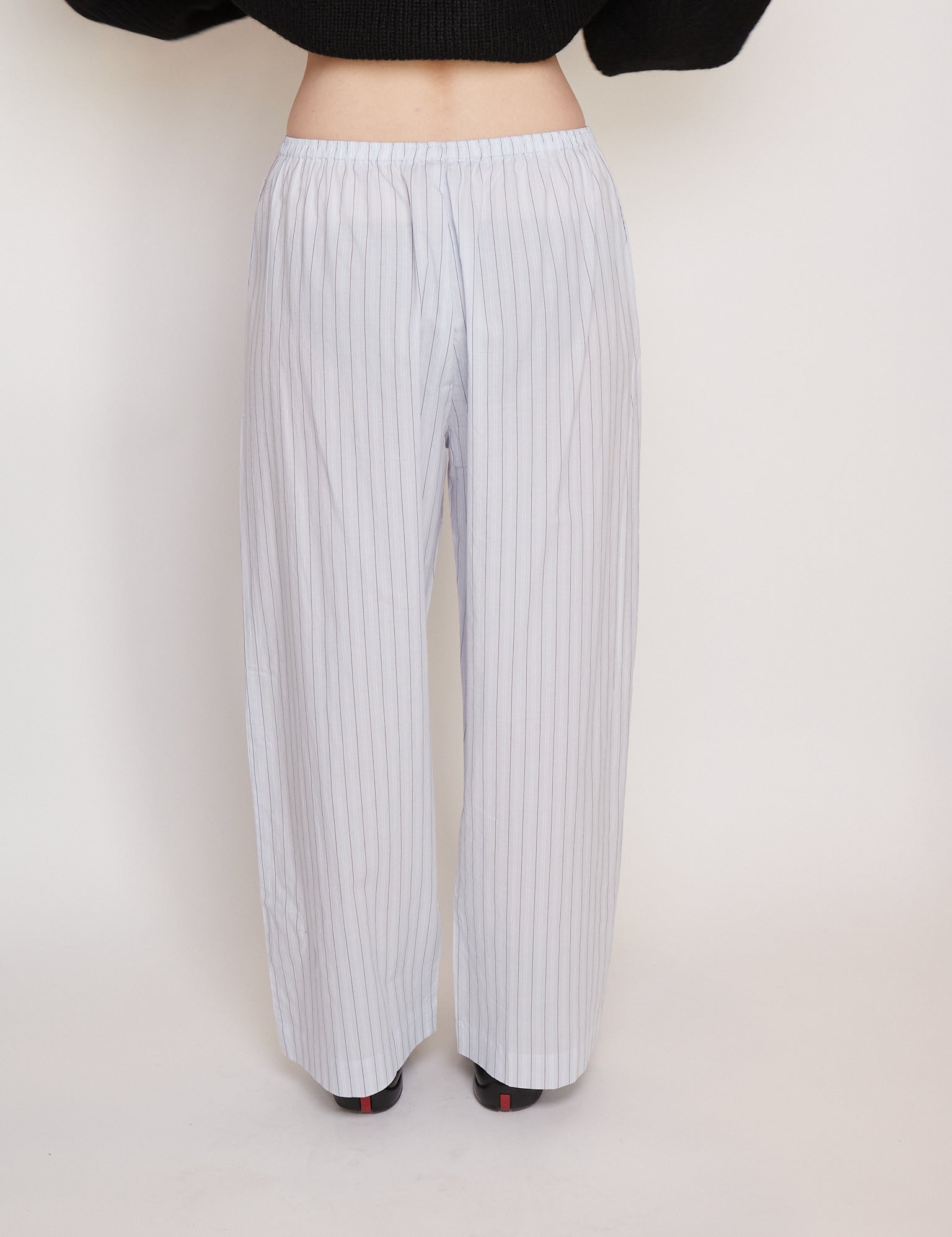 Deiji Studios Ease Trouser Mineral Stripe, curated by Shop Sommer in San Francisco.