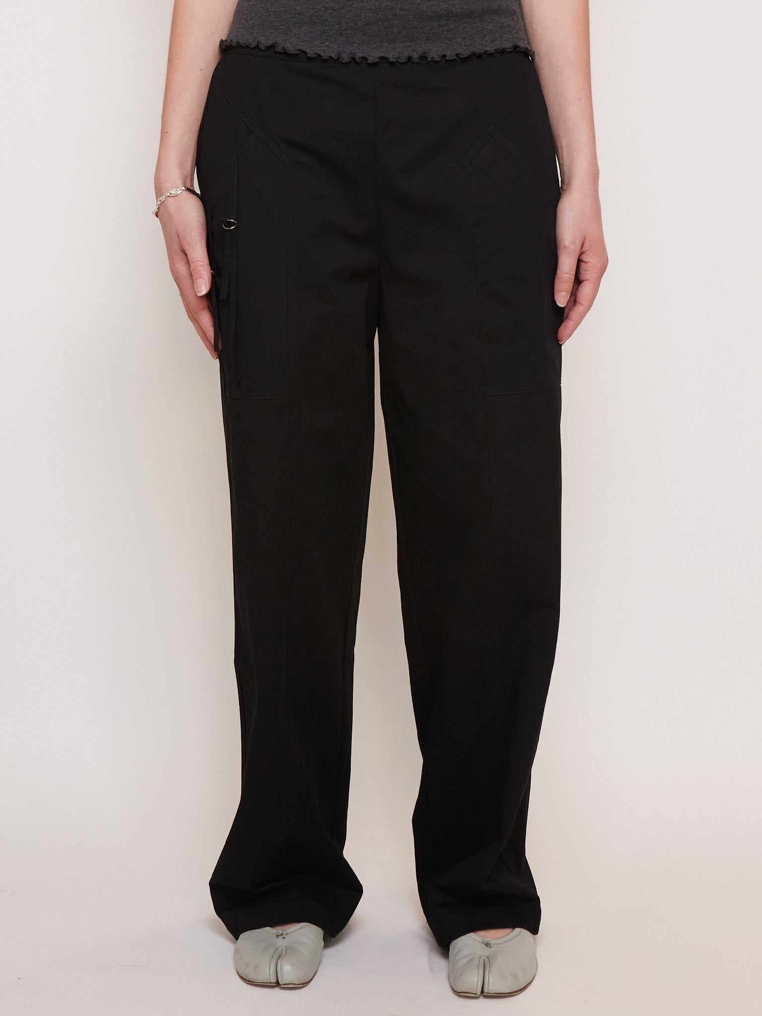 Deiji Studios Adjust Pocket Pant Black, curated by Shop Sommer in San Francisco.