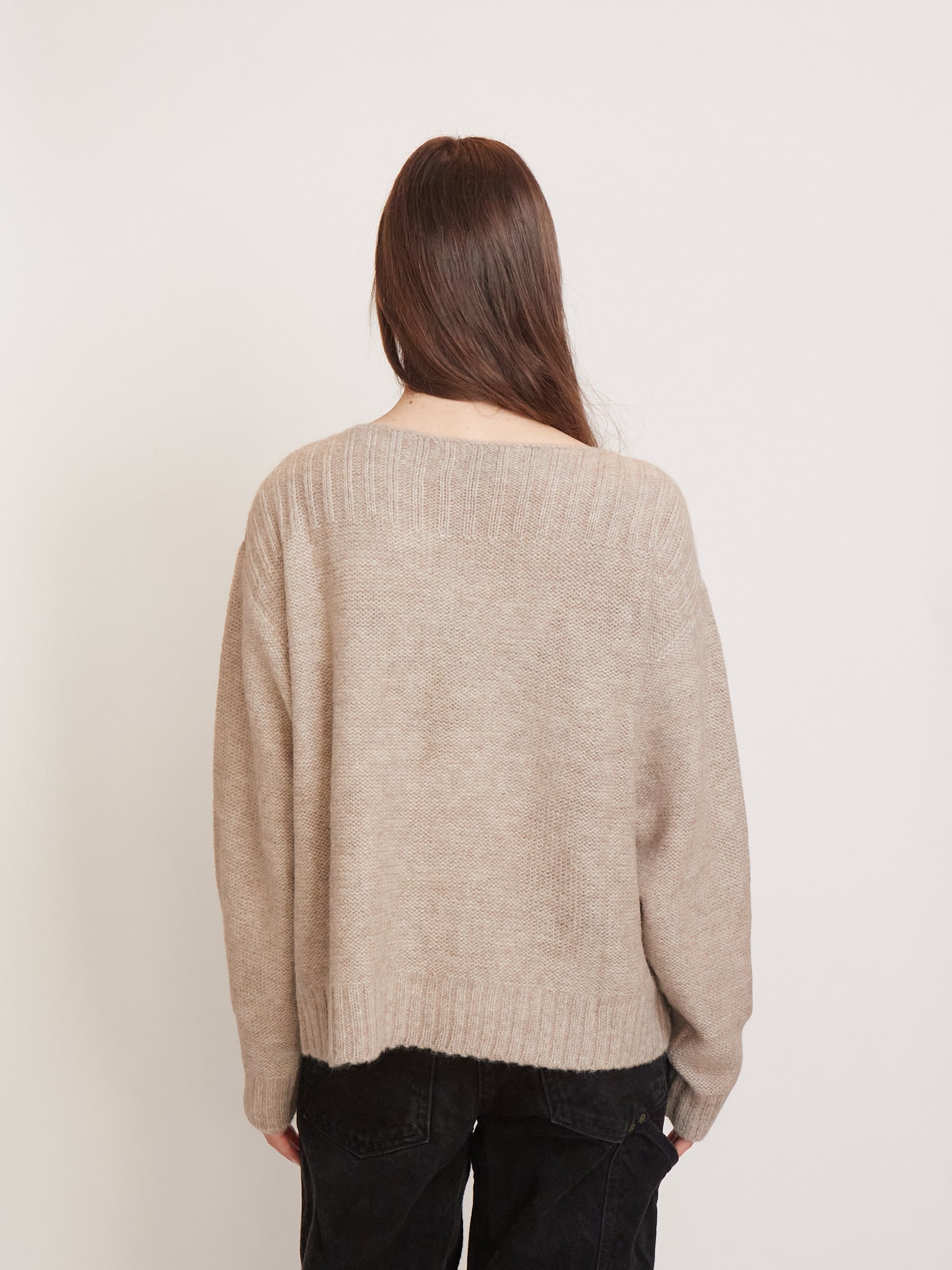 Swan Cable Knit Sweater