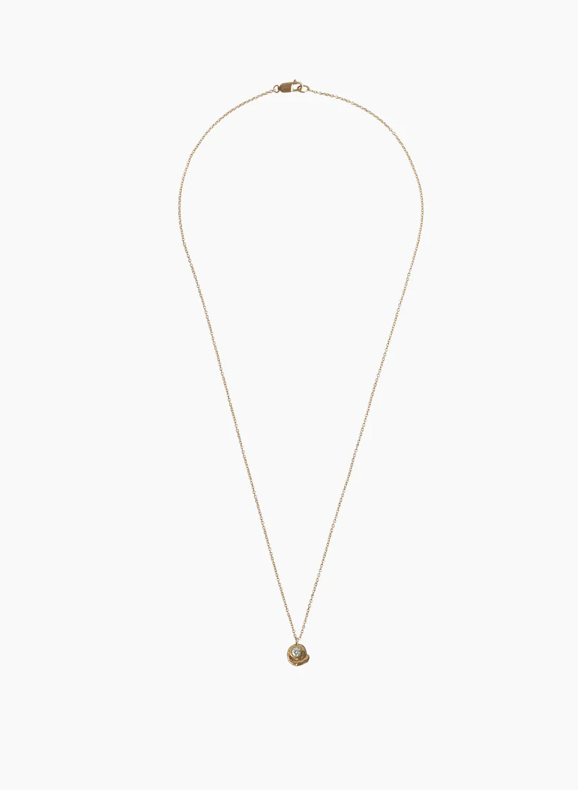 Corali Fern Diamond Necklace, curated by Shop Sommer in San Francisco.