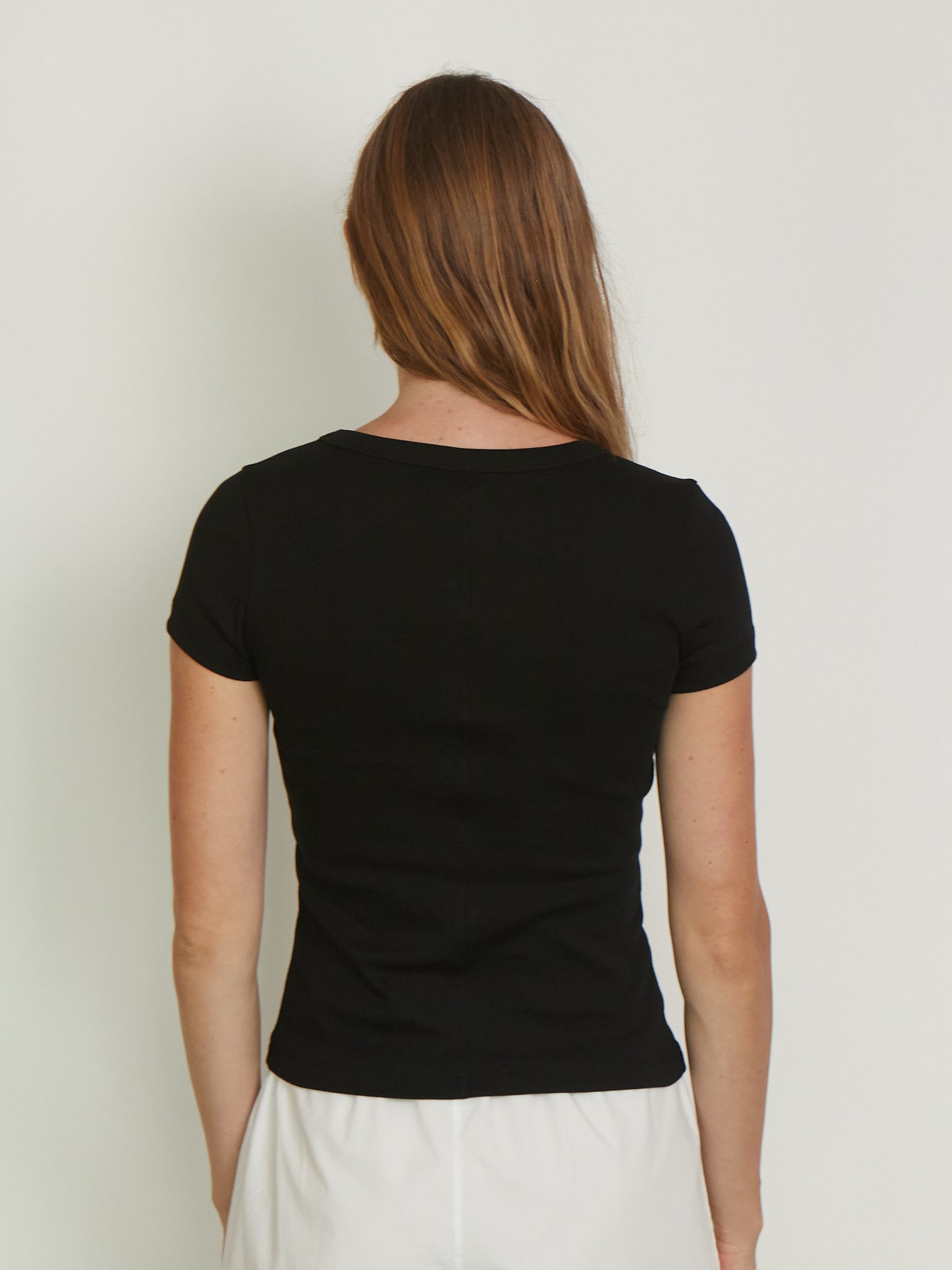 Car Baby Tee in Black from Flore Flore, curated by Shop Sommer in San Francisco. 
