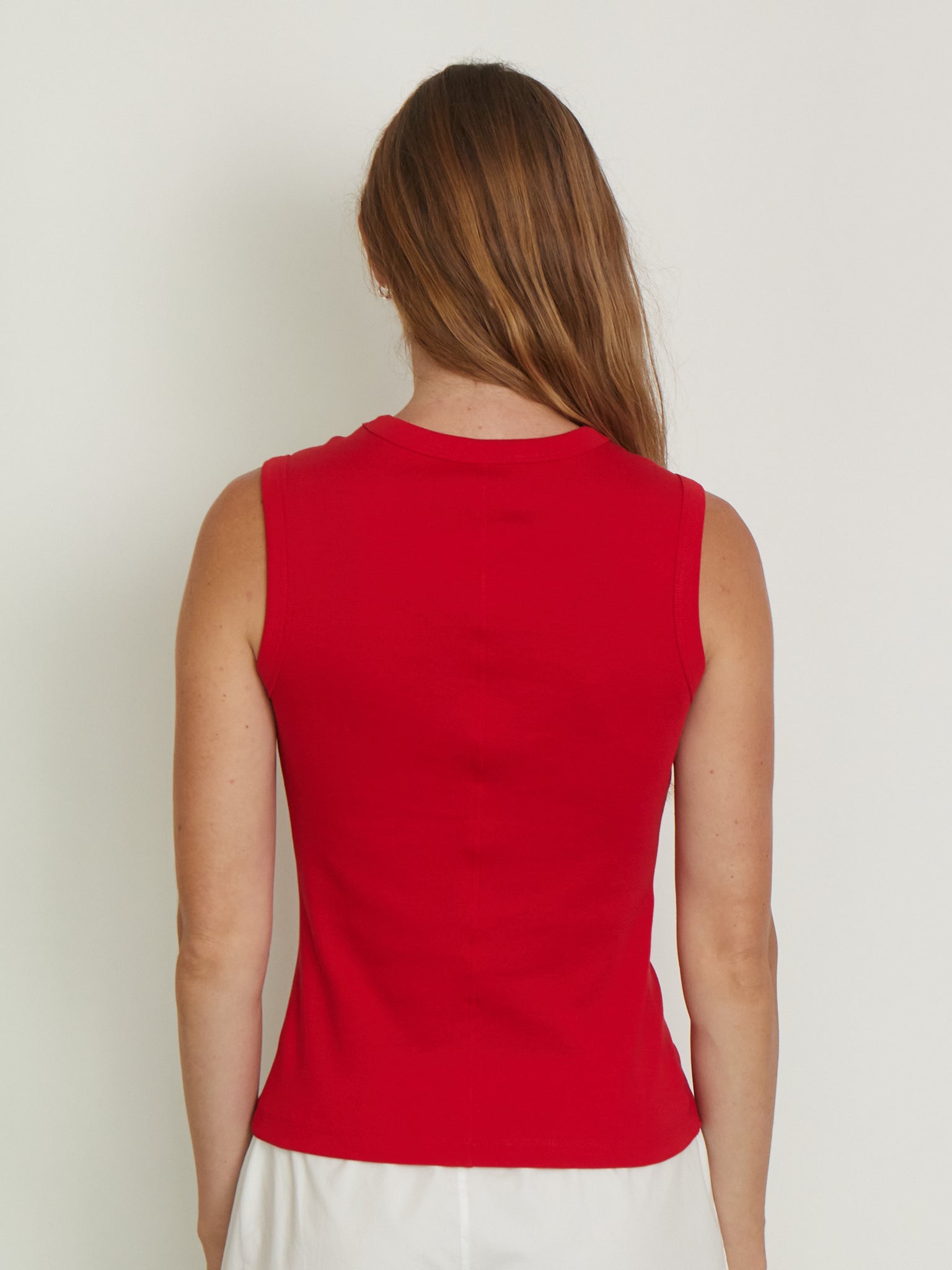 Esme Tank in Apple from Flore Flore, curated by Shop Sommer in San Francisco. 