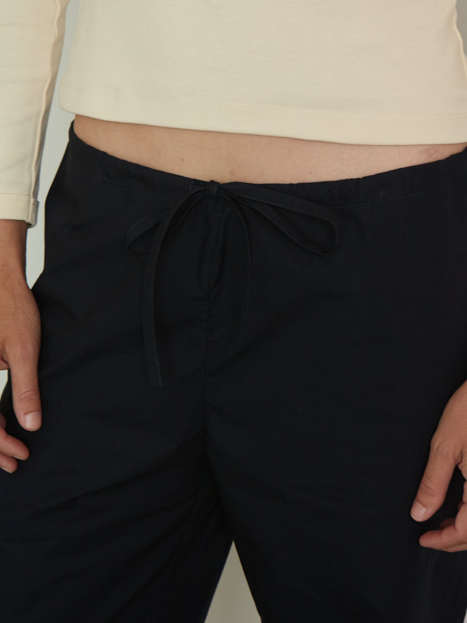 Josephine Lengthened Trousers in Navy from Flore Flore, curated by Shop Sommer in San Francisco. 