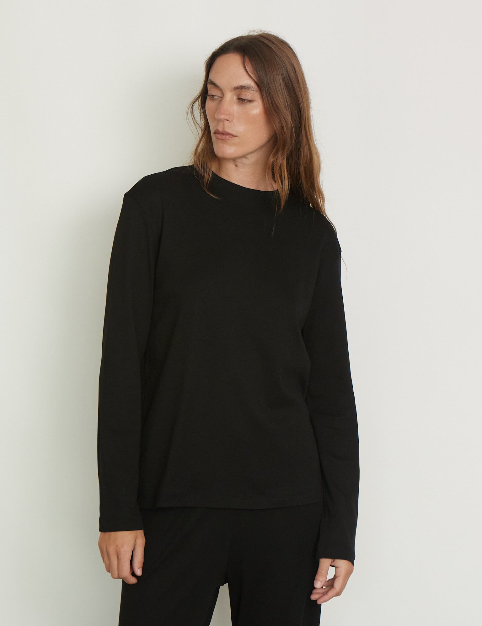 Maggie Longsleeve in Black from Flore Flore, curated by Shop Sommer in San Francisco. 
