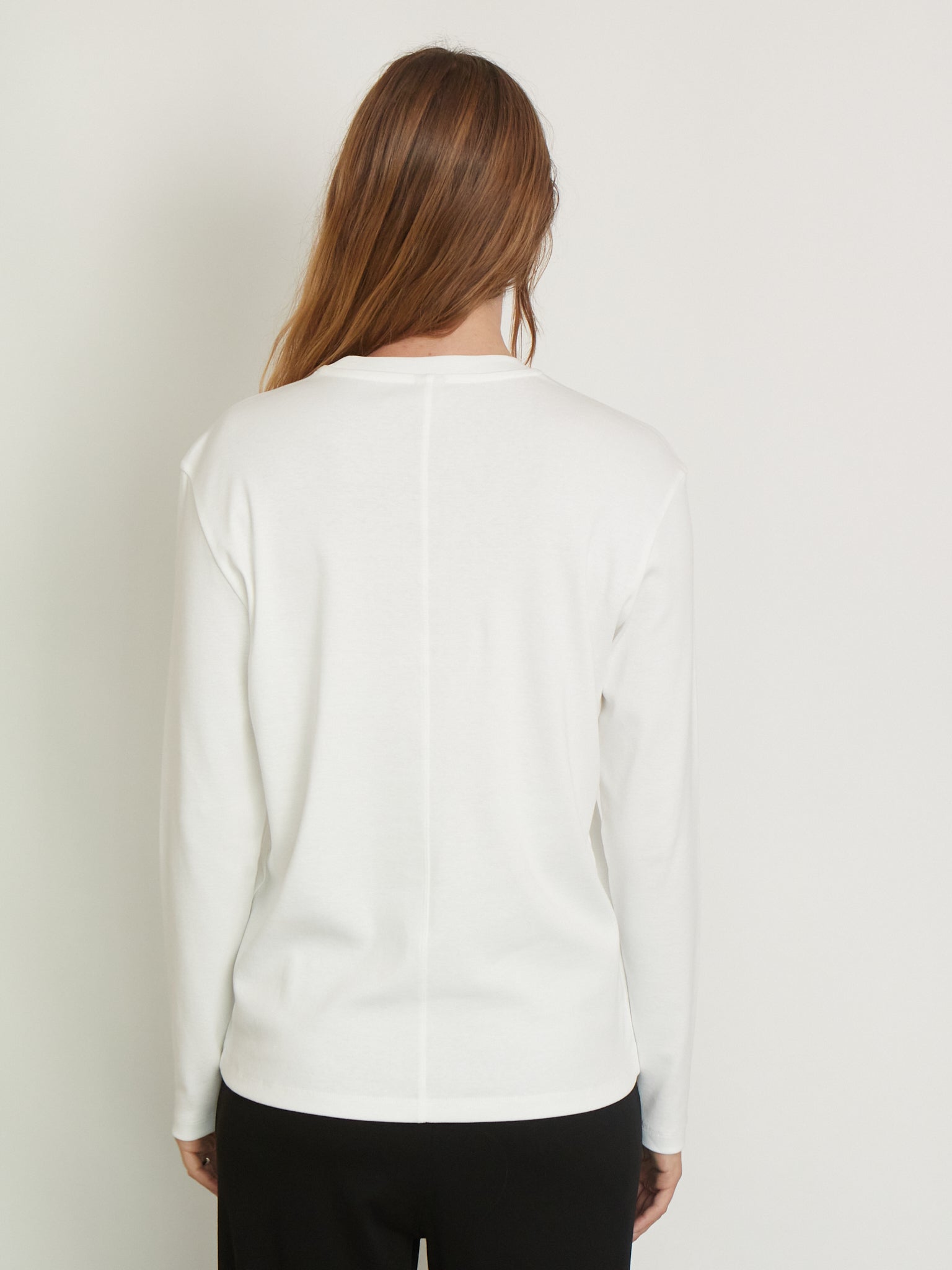 Maggie Longsleeve in White from Flore Flore, curated by Shop Sommer in San Francisco. 