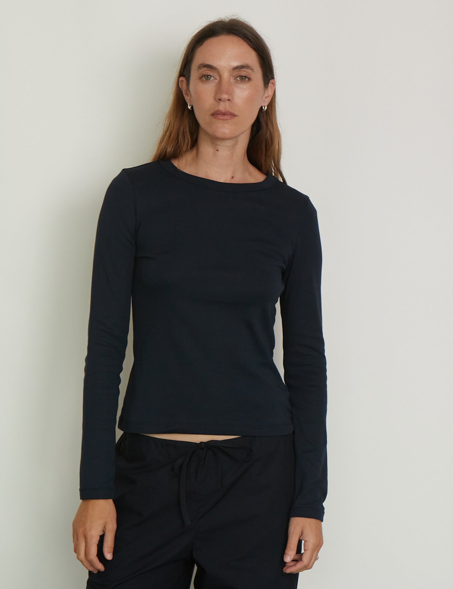 Max Tee in Navy from Flore Flore, curated by Shop Sommer in San Francisco. 