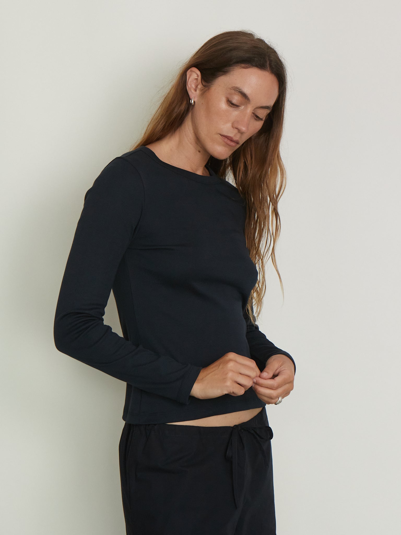 Max Tee in Navy from Flore Flore, curated by Shop Sommer in San Francisco. 