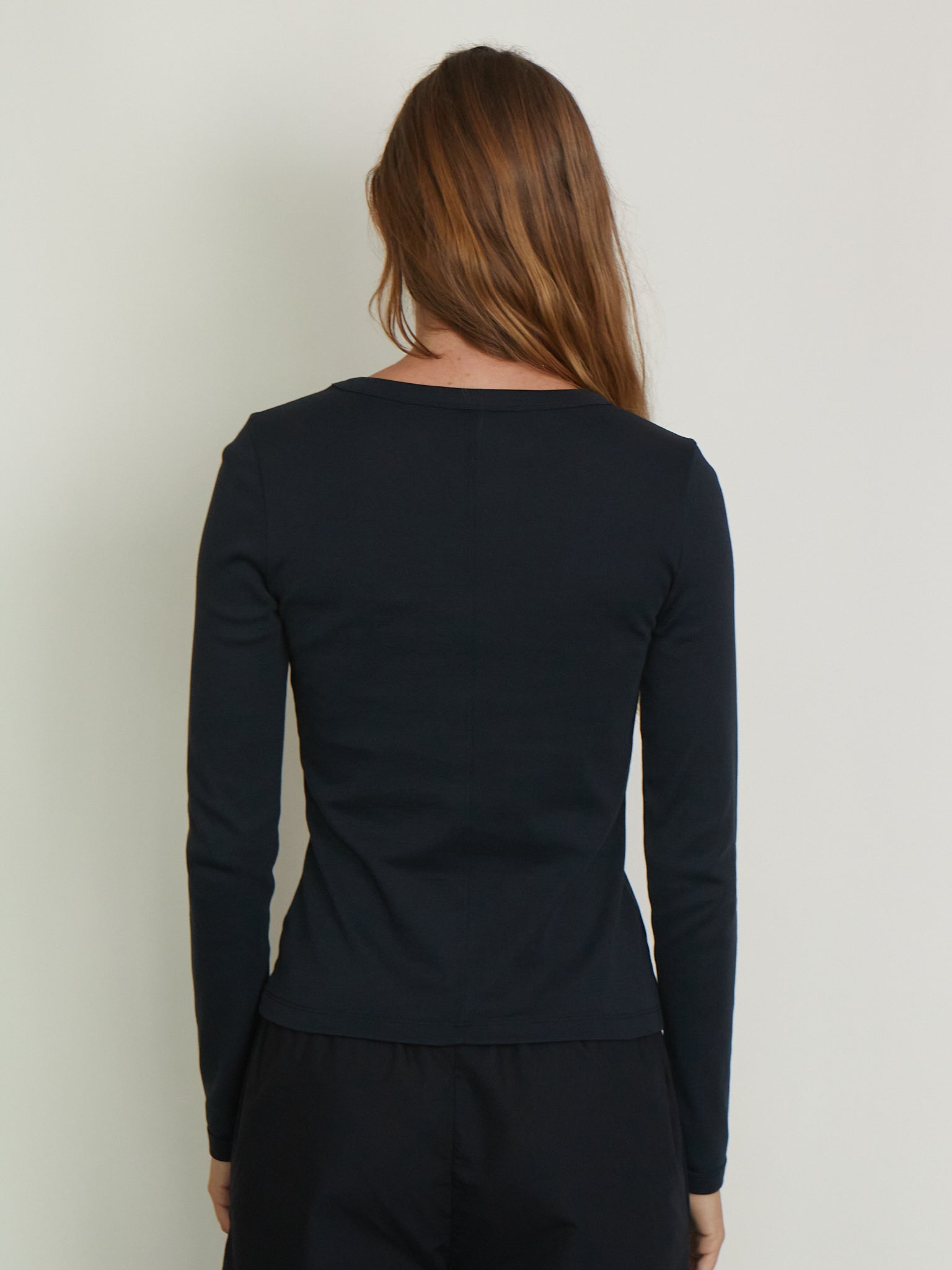 Max Tee in Navy from Flore Flore, curated by Shop Sommer in San Francisco. 