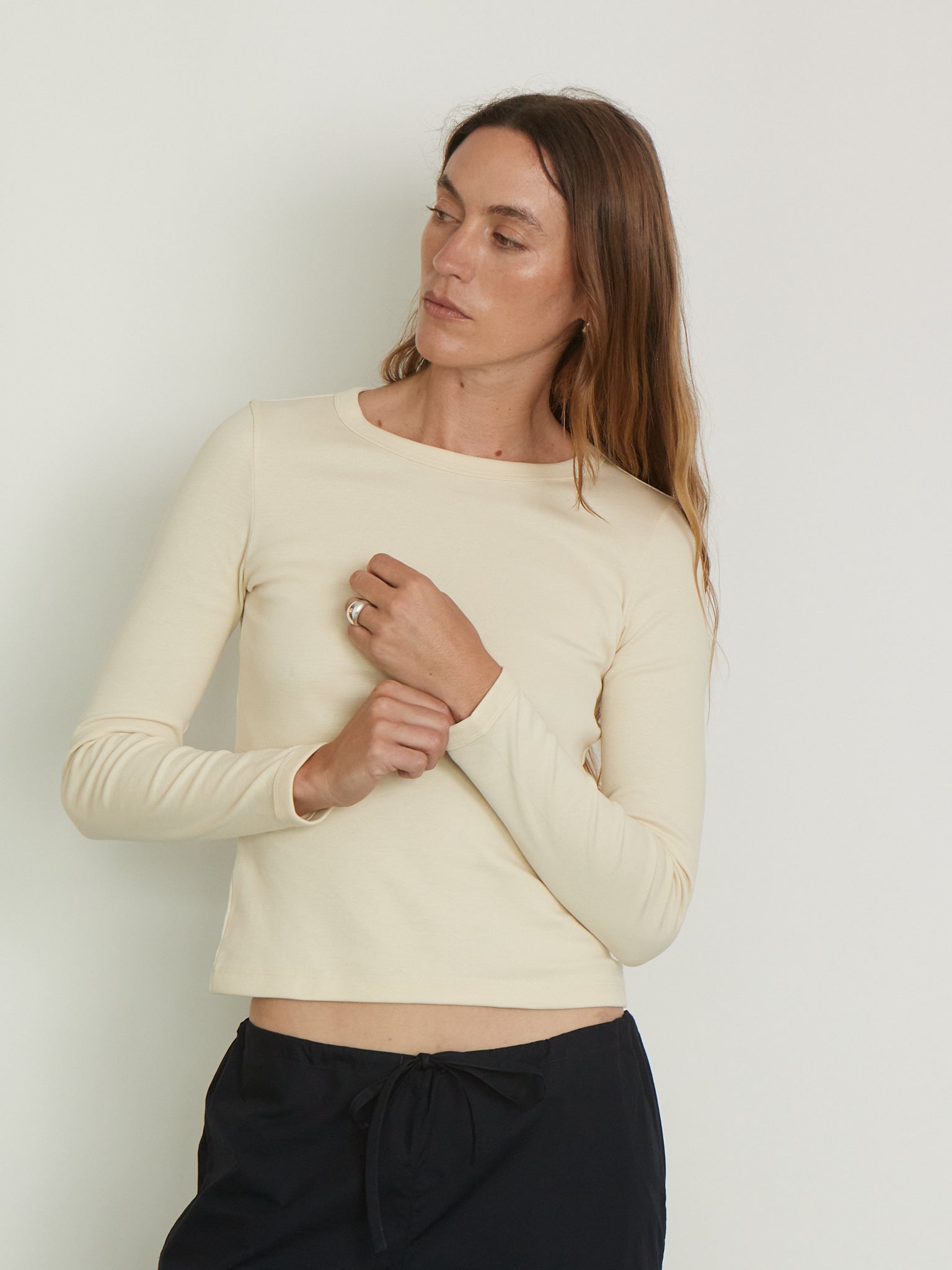 Max Tee in Off White from Flore Flore, curated by Shop Sommer in San Francisco. 