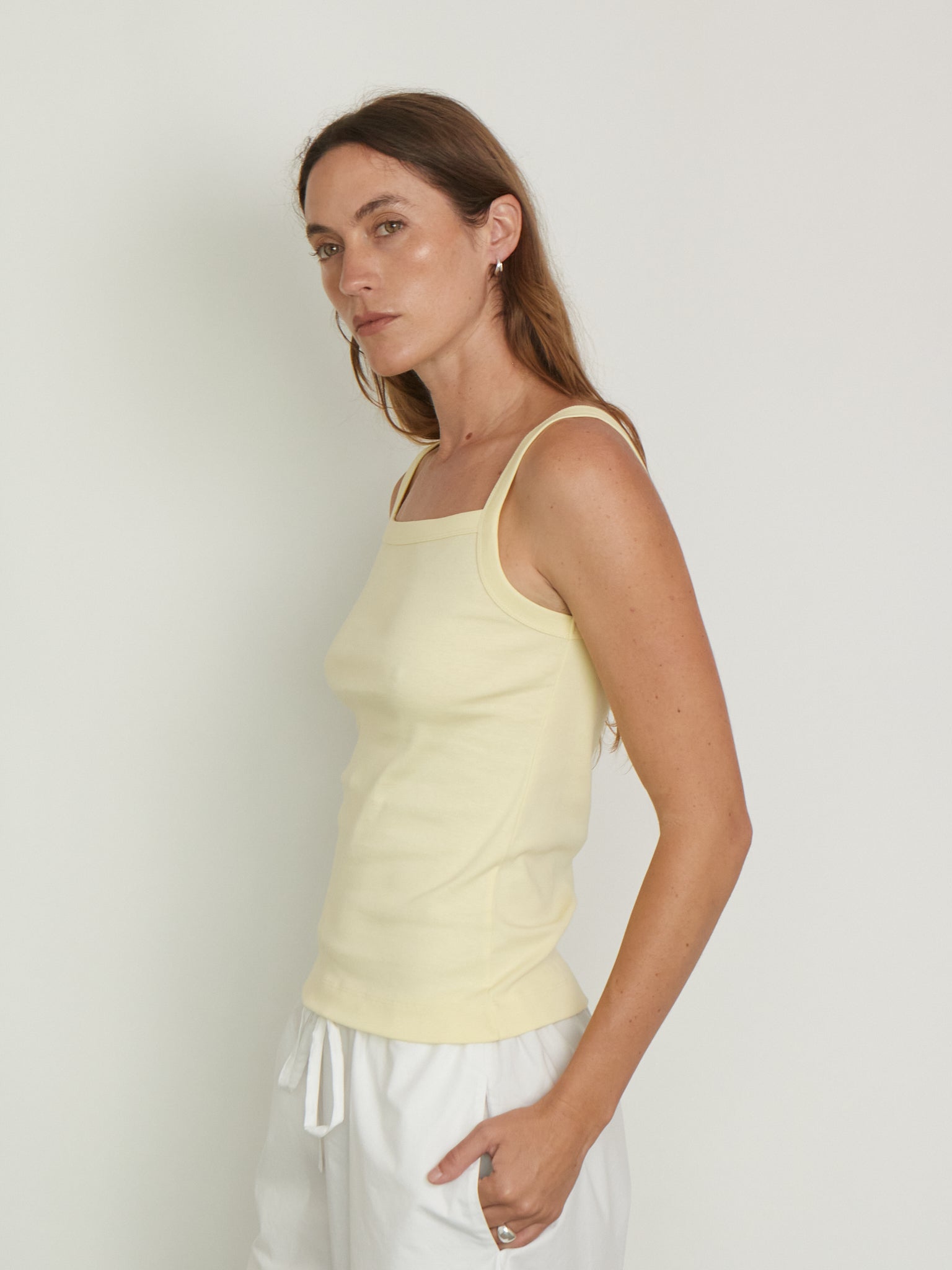 May Cami in Camomile from Flore Flore, curated by Shop Sommer in San Francisco. 