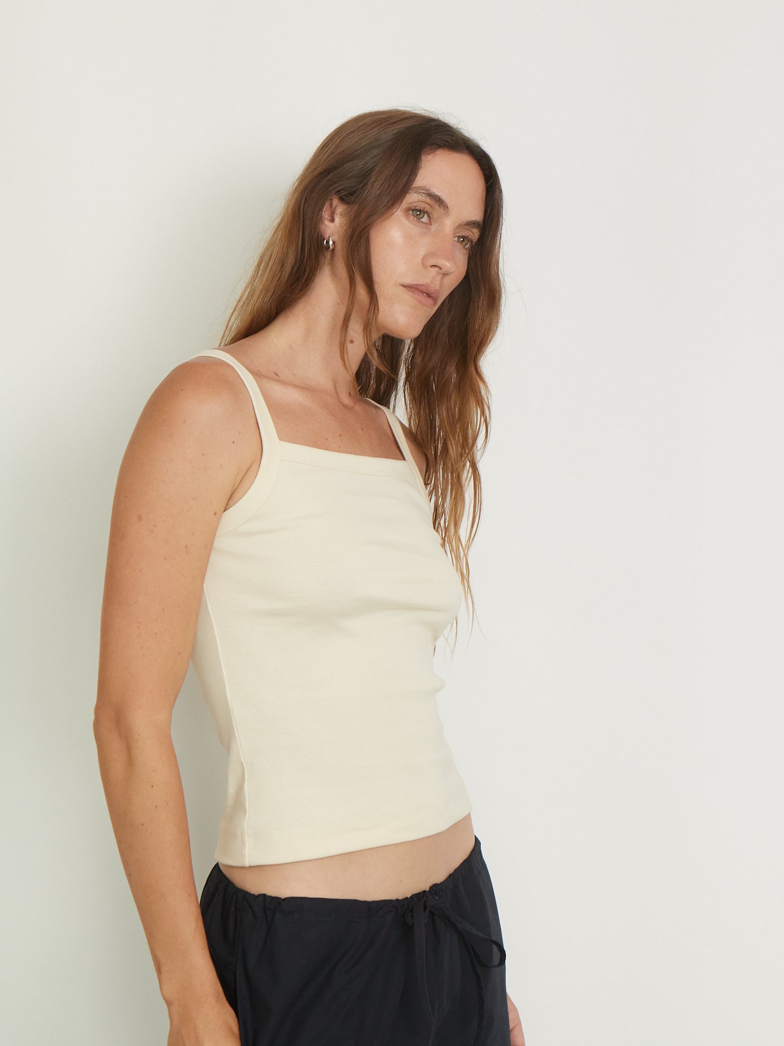 May Cami in Off White from Flore Flore, curated by Shop Sommer in San Francisco. 