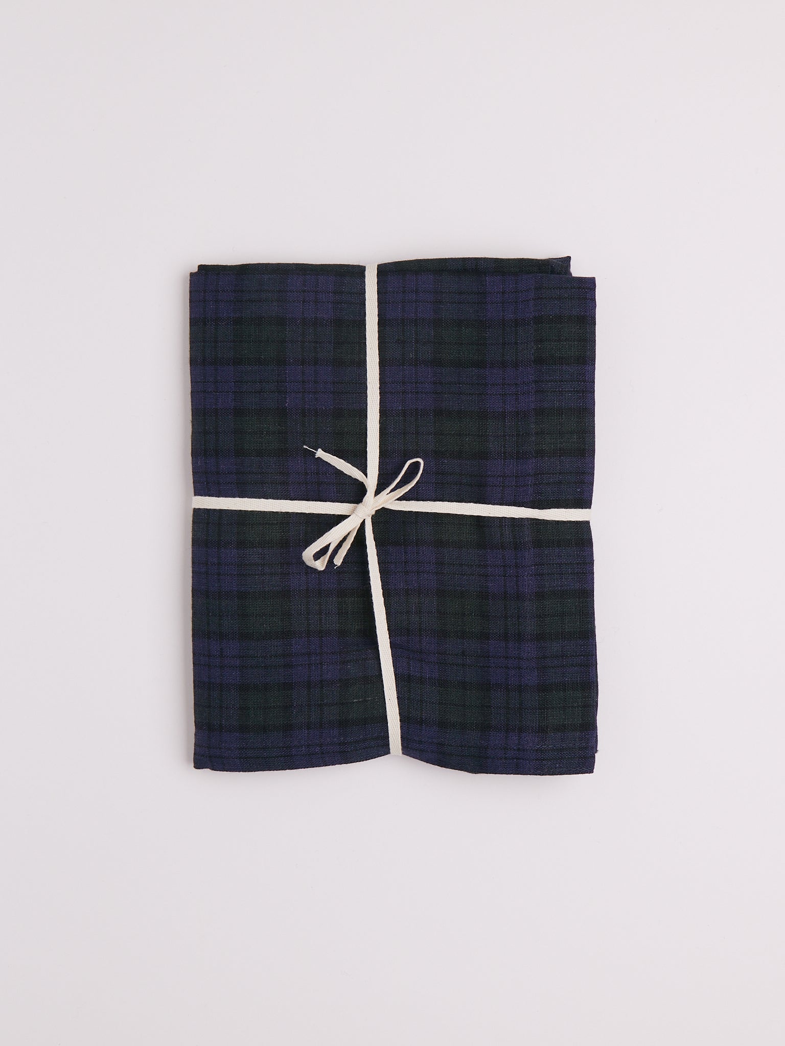 Linen Apron Plaid