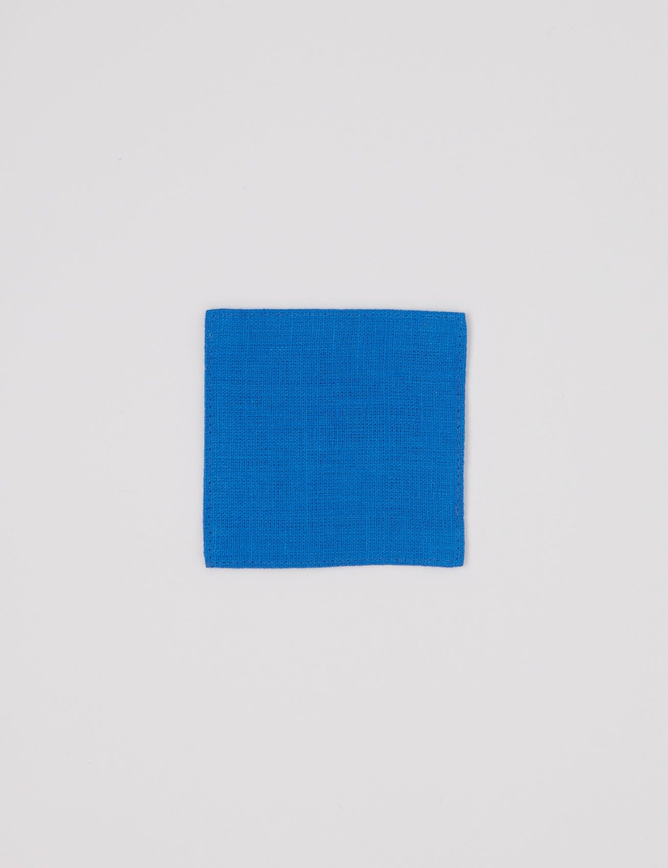 Fog Linen Linen Coaster Coaster Bleu, curated by Shop Sommer in San Francisco.
