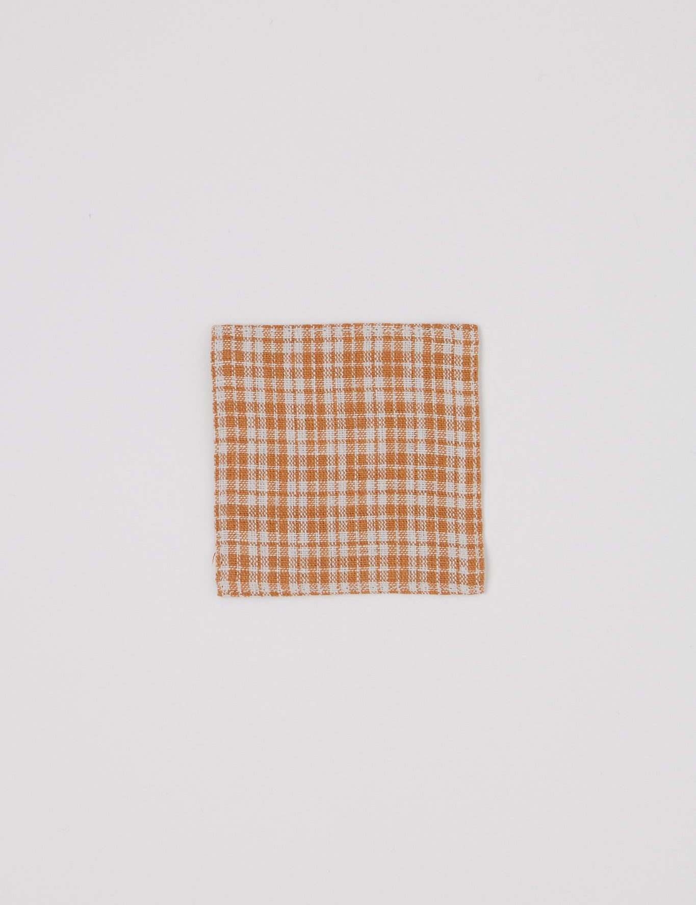 Fog Linen Linen Coaster Vintage Check, curated by Shop Sommer in San Francisco.