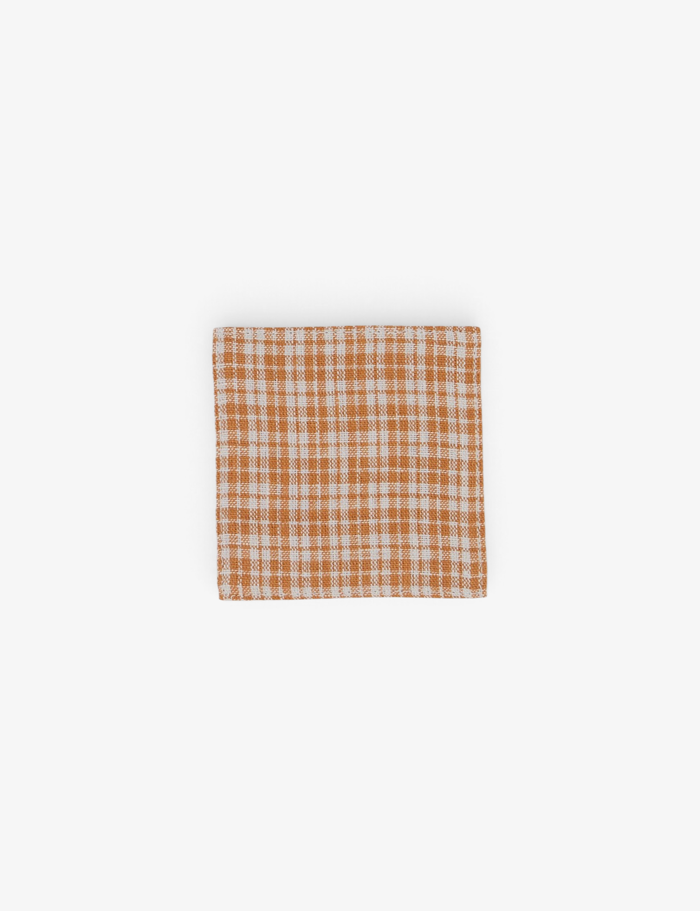 Fog Linen Linen Coaster Vintage Check, curated by Shop Sommer in San Francisco.